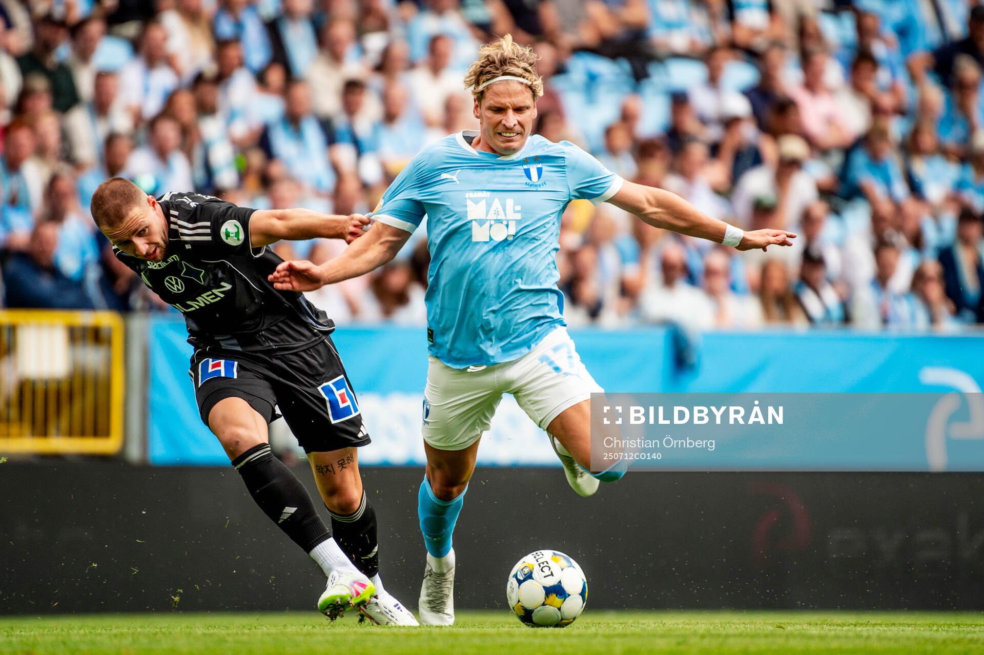 IFK Norrköpings Kevin Höög Jansson och Malmö FFs Jens
