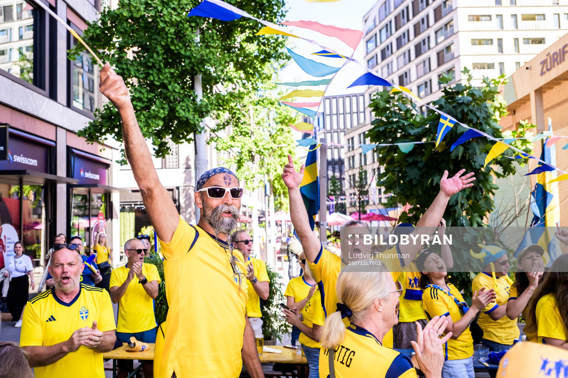 Fans of Sweden