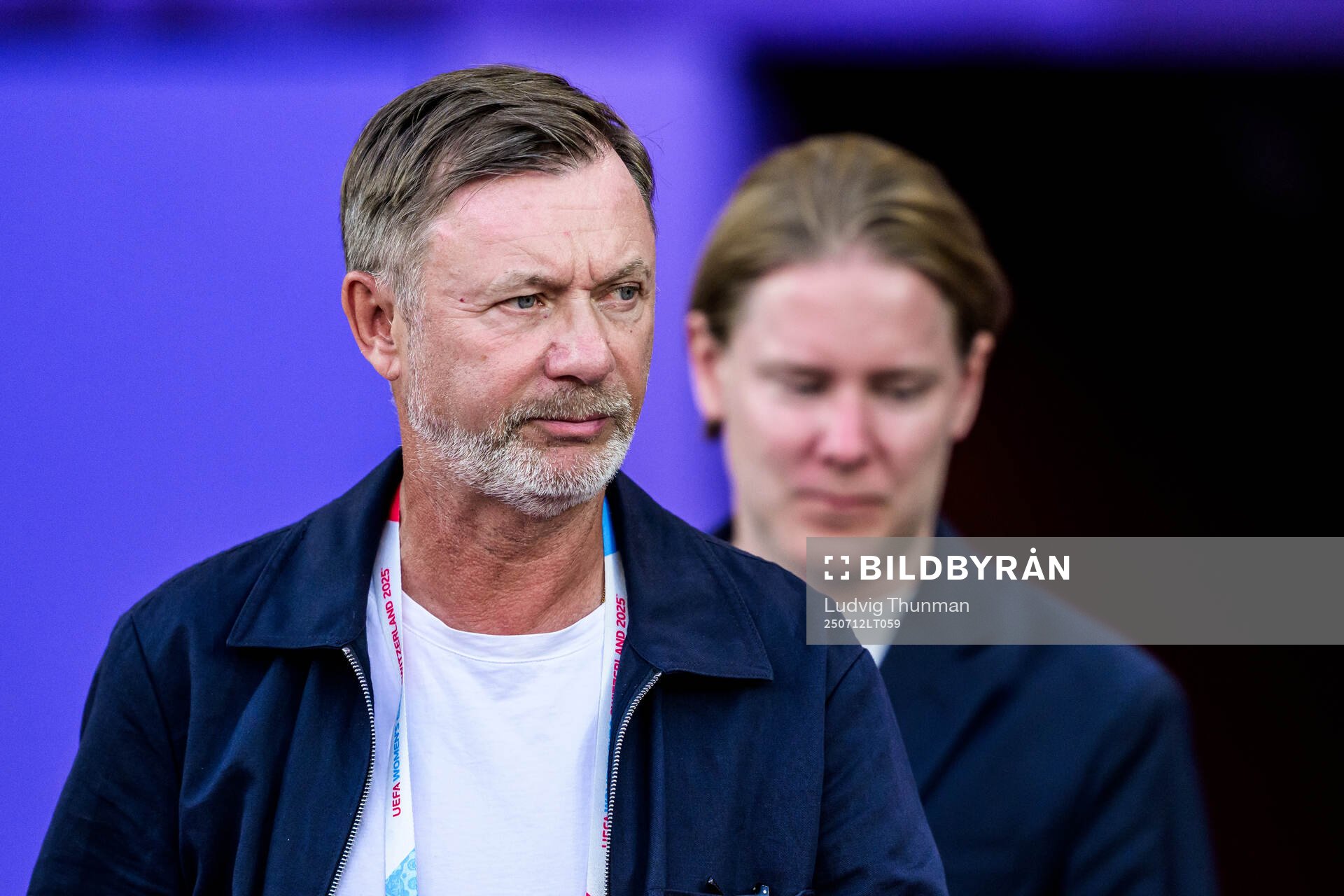 Head coach Peter Gerhardsson of Sweden