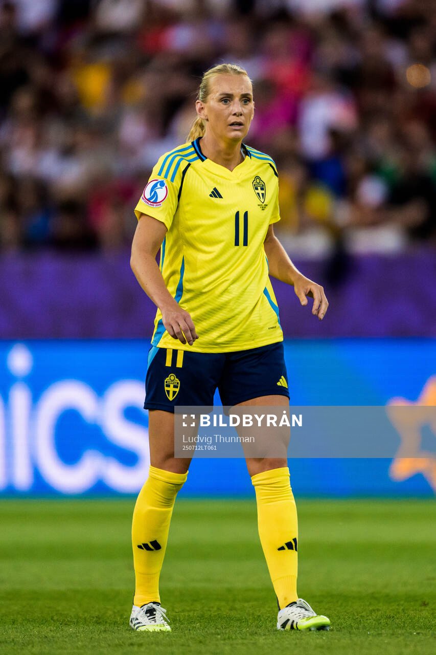 Stina Blackstenius of Sweden