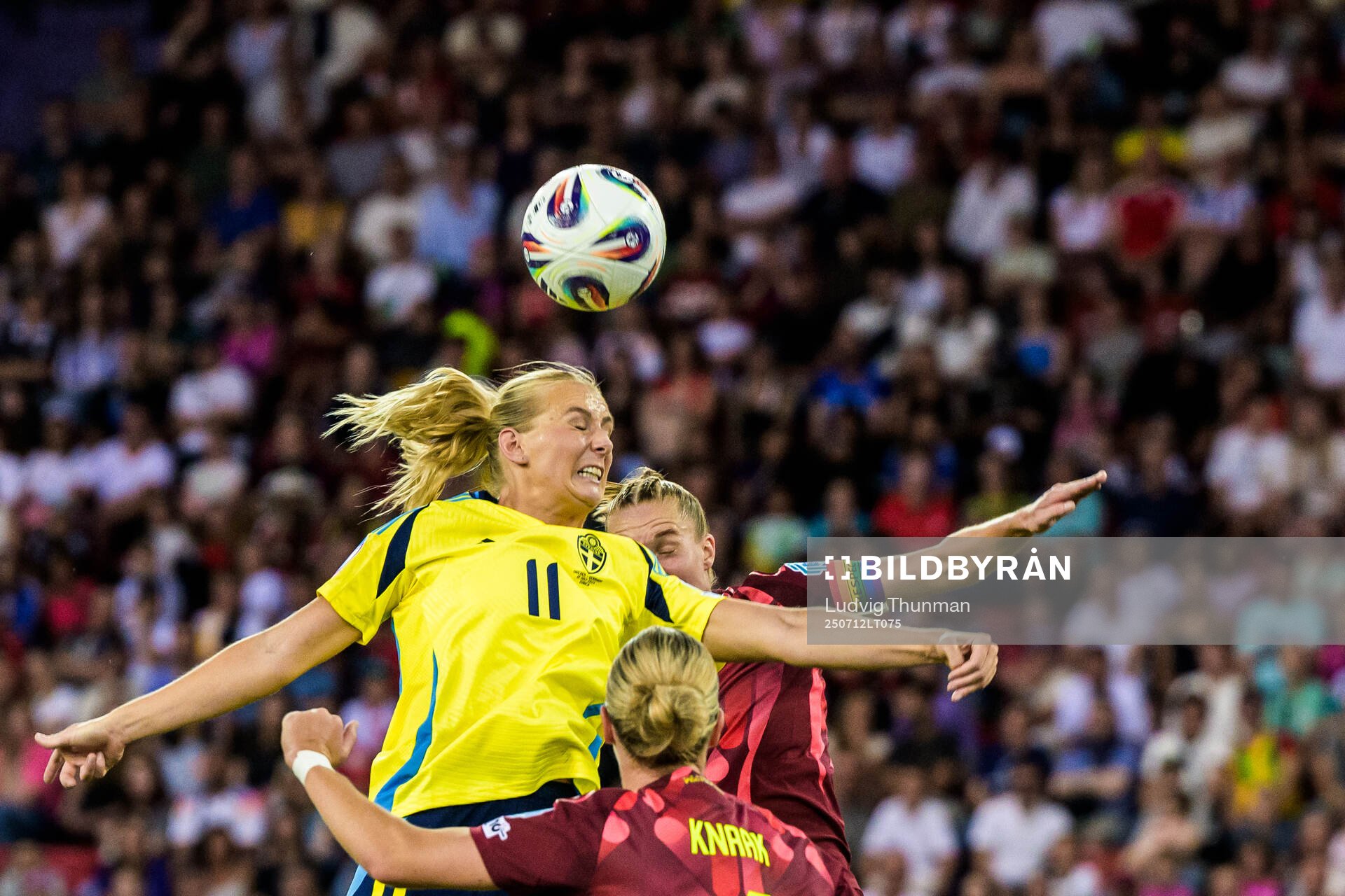 Stina Blackstenius of Sweden
