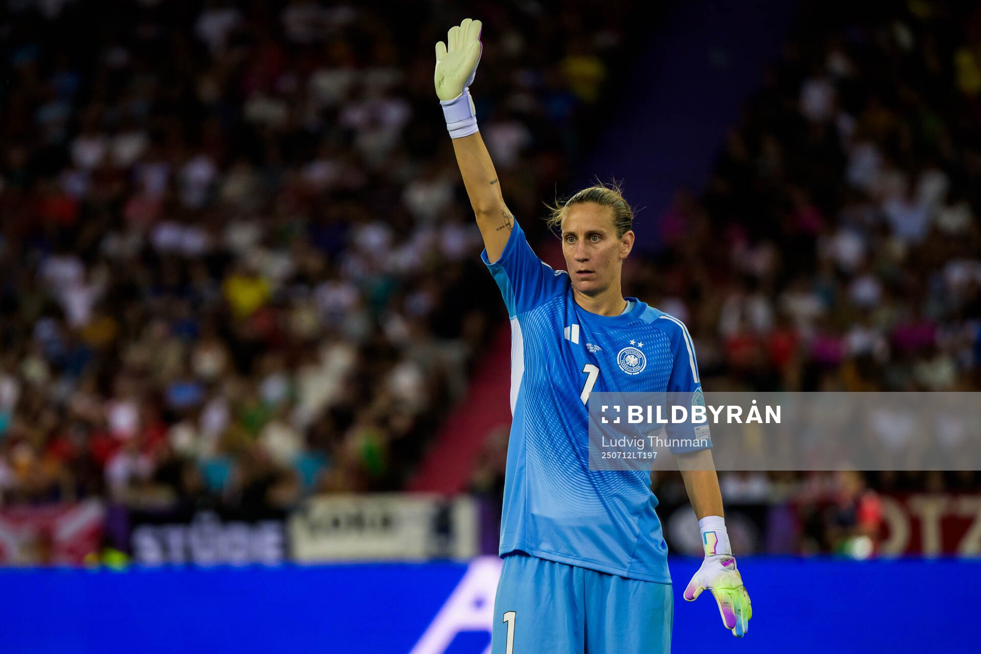 goalkeeper Ann-Katrin Berger of Germany