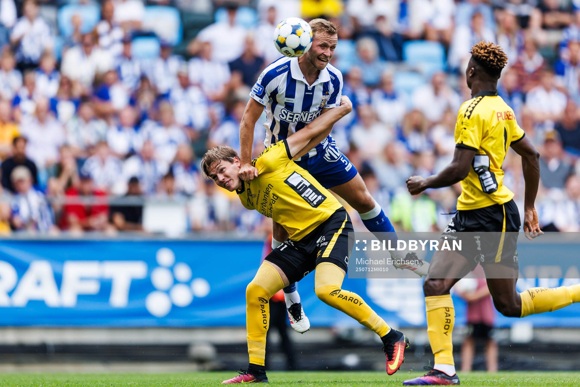 Elfsborgs Taylor Silverholt och IFK Göteborgs Jonas Bager