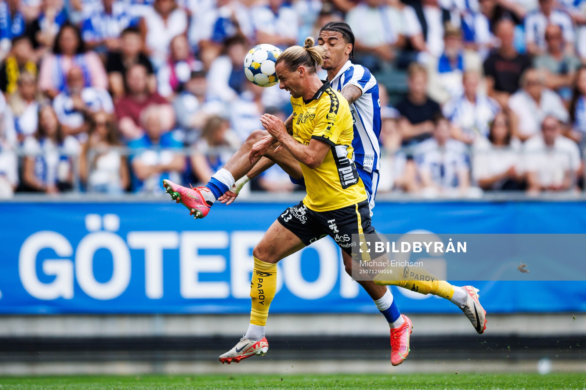 Elfsborgs Niklas Hult och IFK Göteborgs Sebastian
