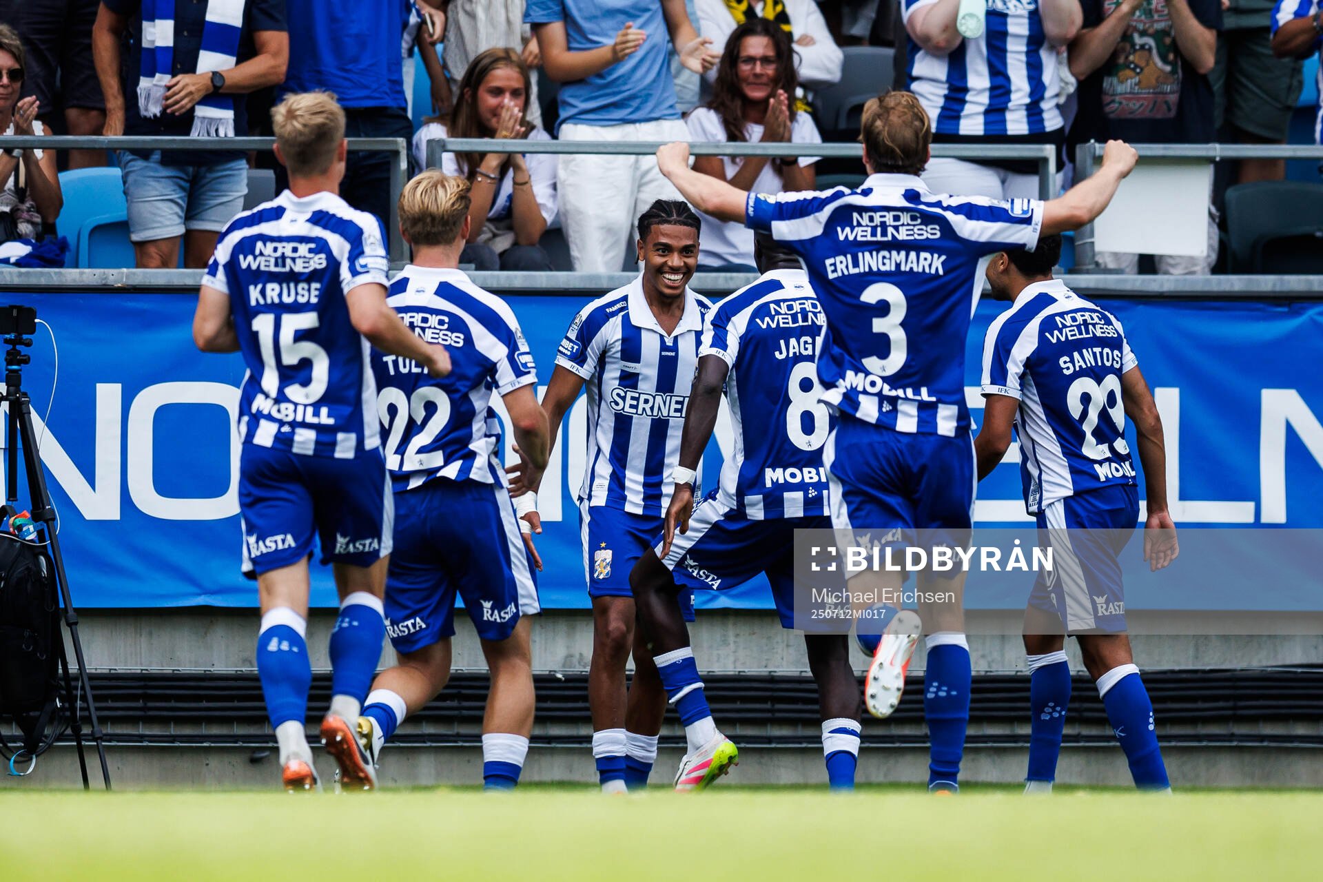 IFK Göteborgs Sebastian Clemmensen jublar