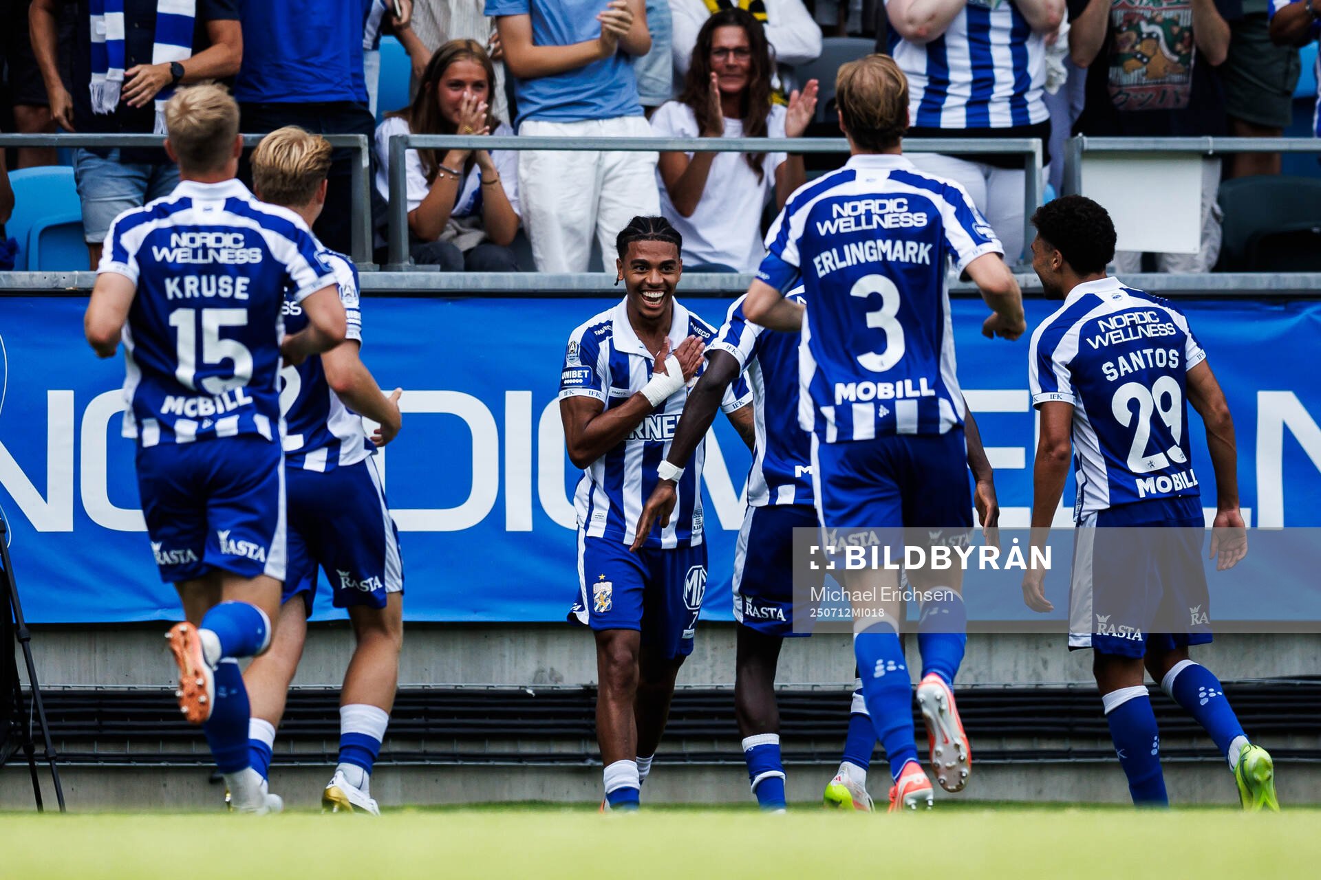 IFK Göteborgs Sebastian Clemmensen jublar