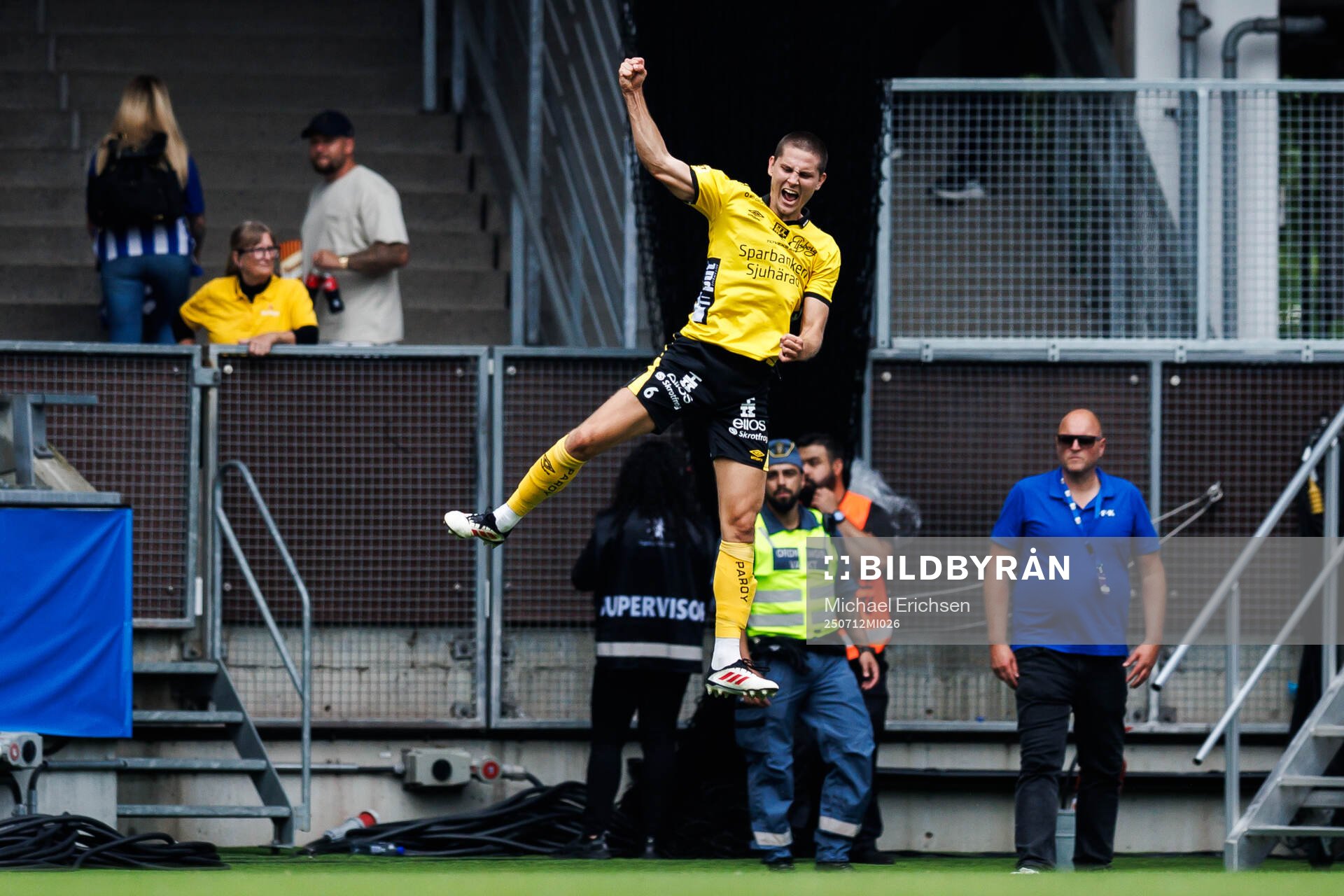 Elfsborgs Rasmus Wikström jublar