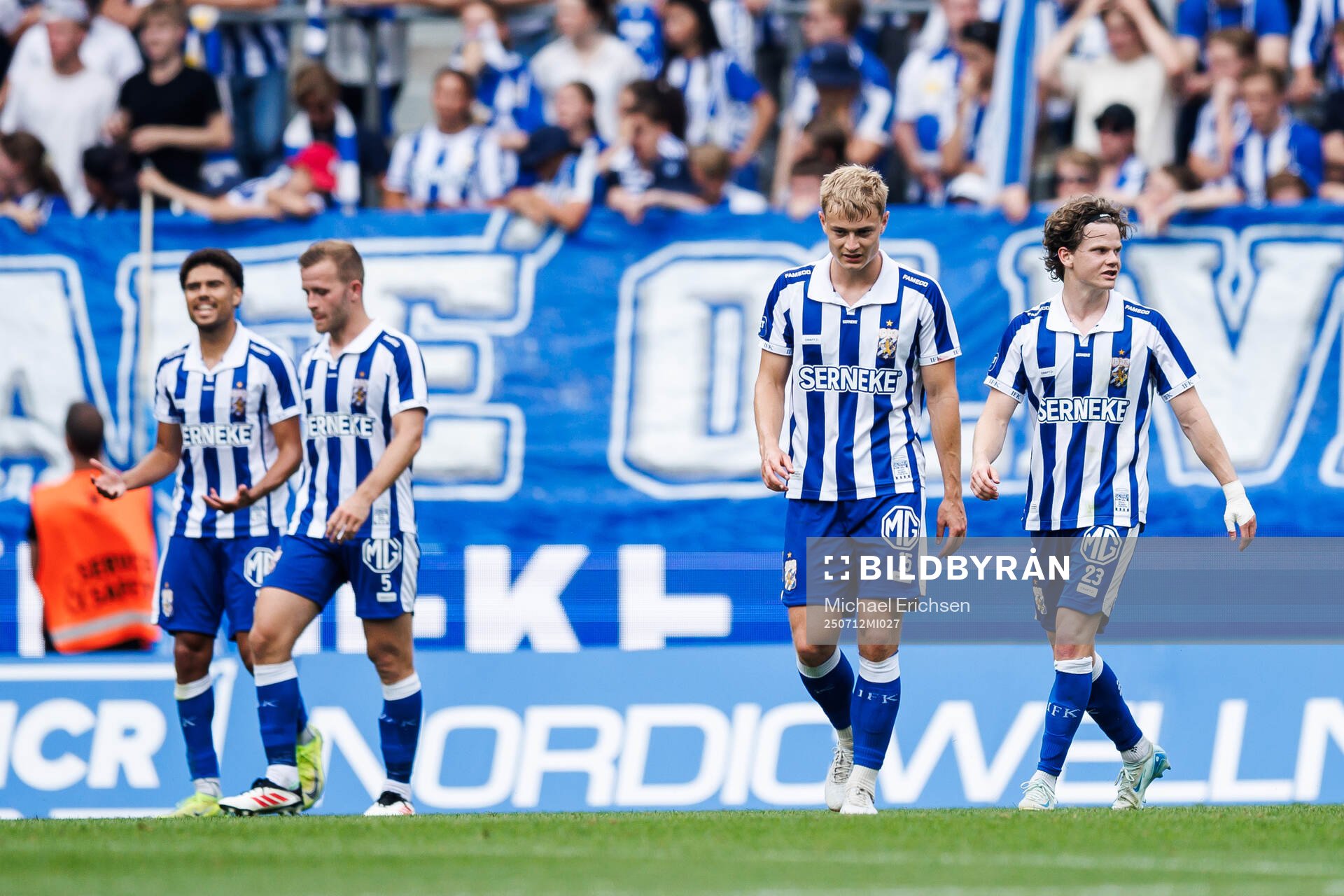 IFK Göteborgs spelare deppar