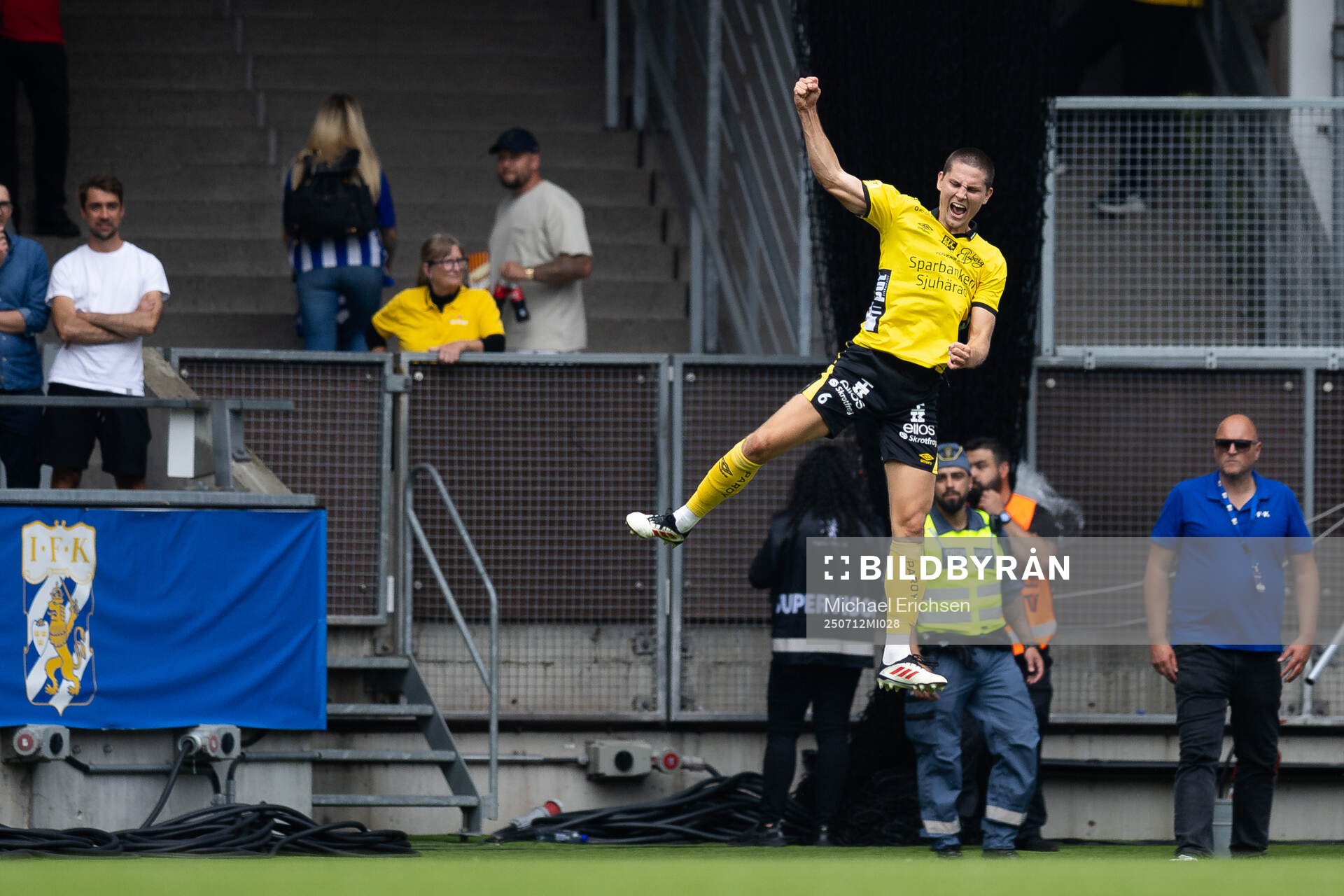 Elfsborgs Rasmus Wikström jublar