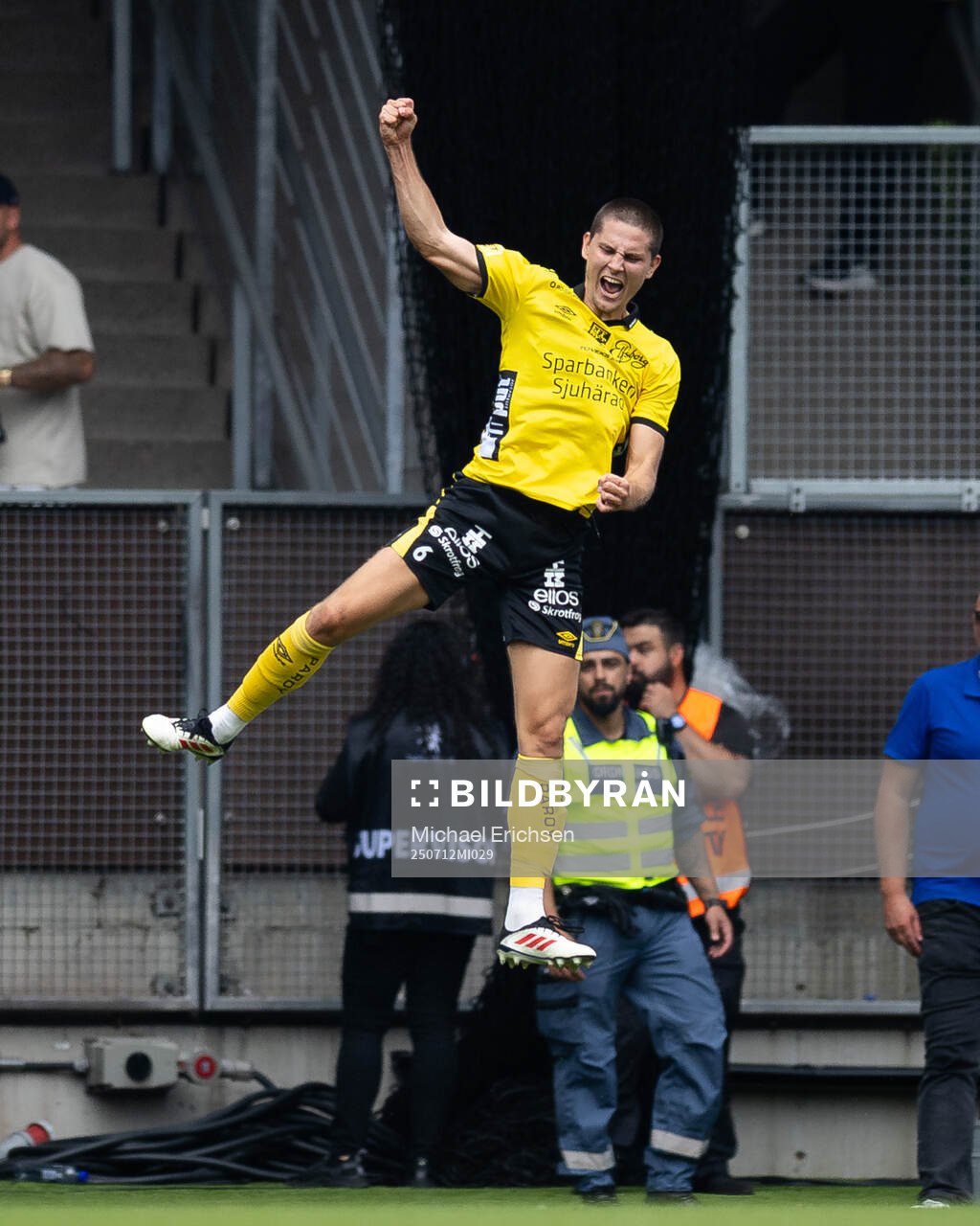 Elfsborgs Rasmus Wikström jublar