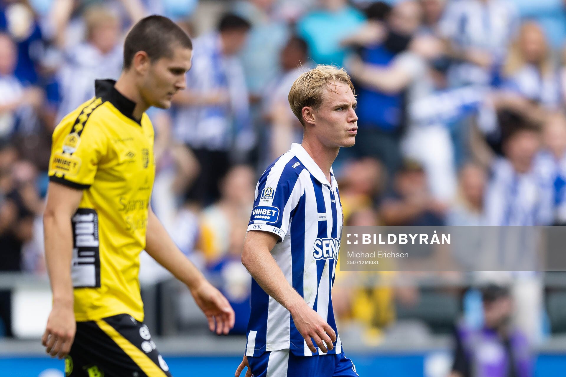 IFK Göteborgs Max Fenger deppar