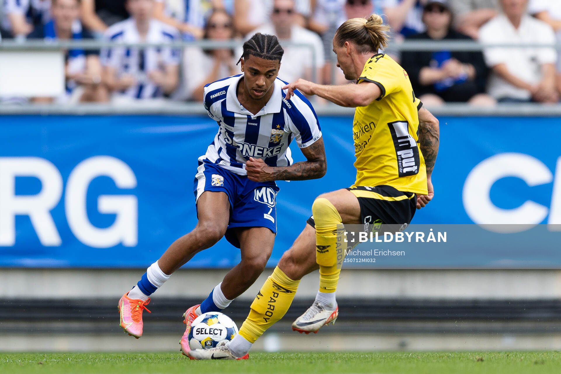 IFK Göteborgs Sebastian Clemmensen och Elfsborgs Niklas