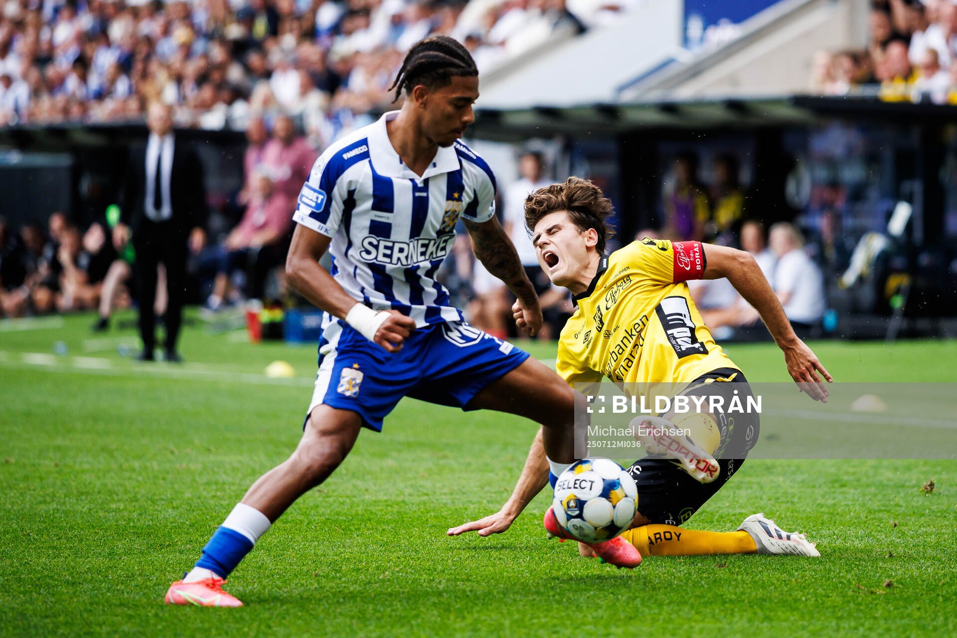Elfsborgs Jens Jakob Dyhr Thomasen och Besfort Zeneli