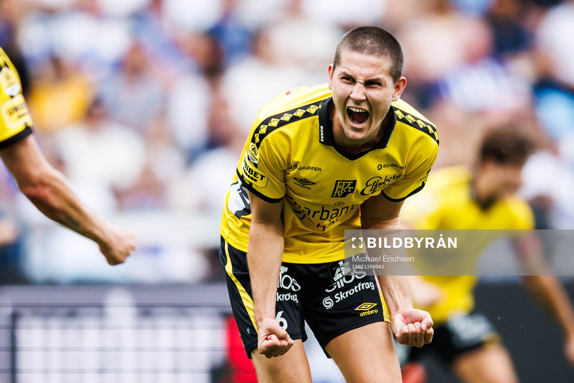 Elfsborgs Rasmus Wikström jublar