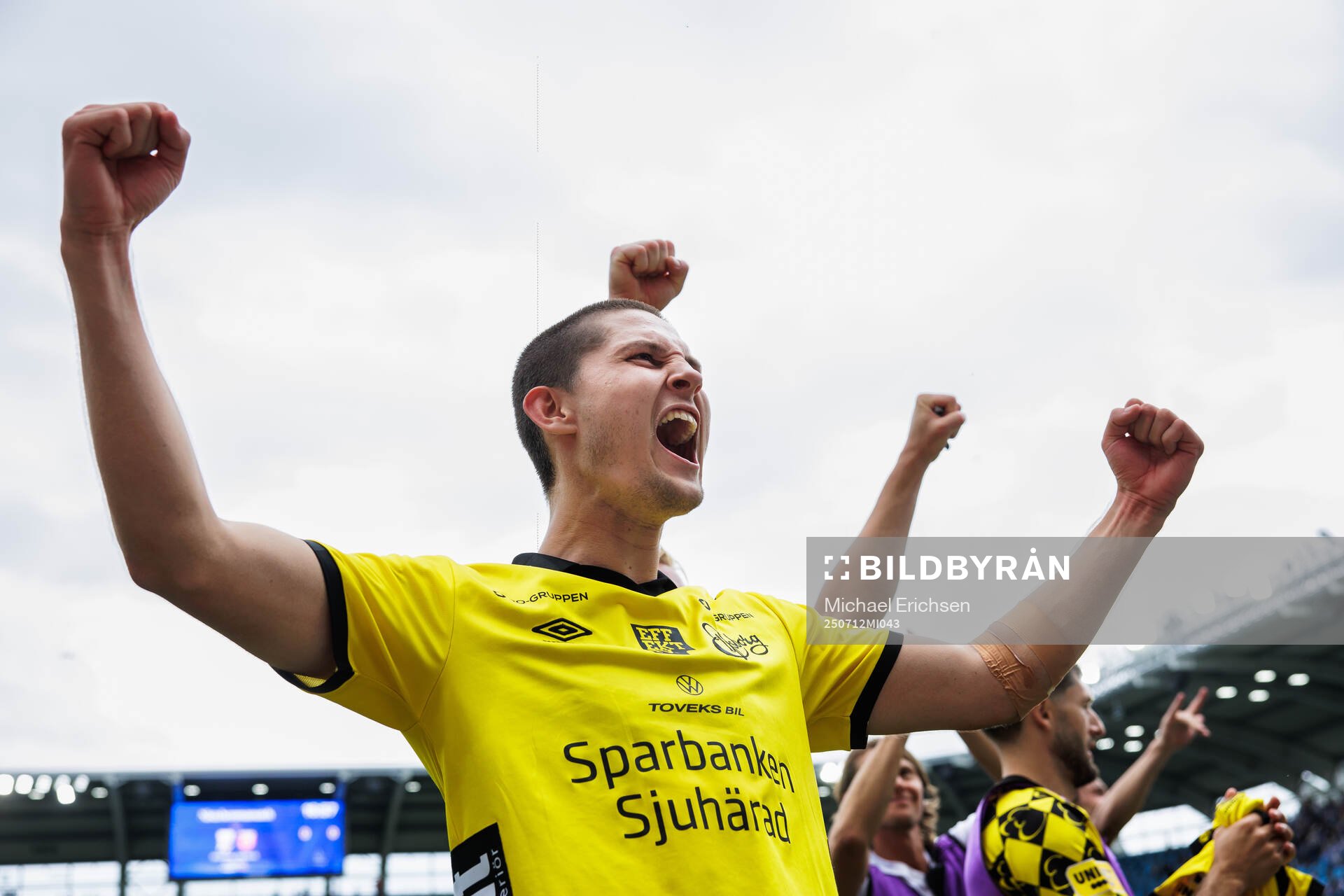 Elfsborgs Rasmus Wikström jublar