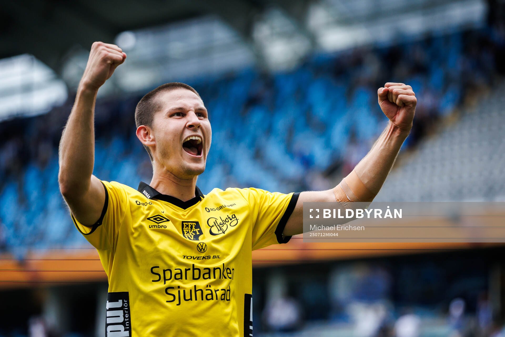 Elfsborgs Rasmus Wikström jublar