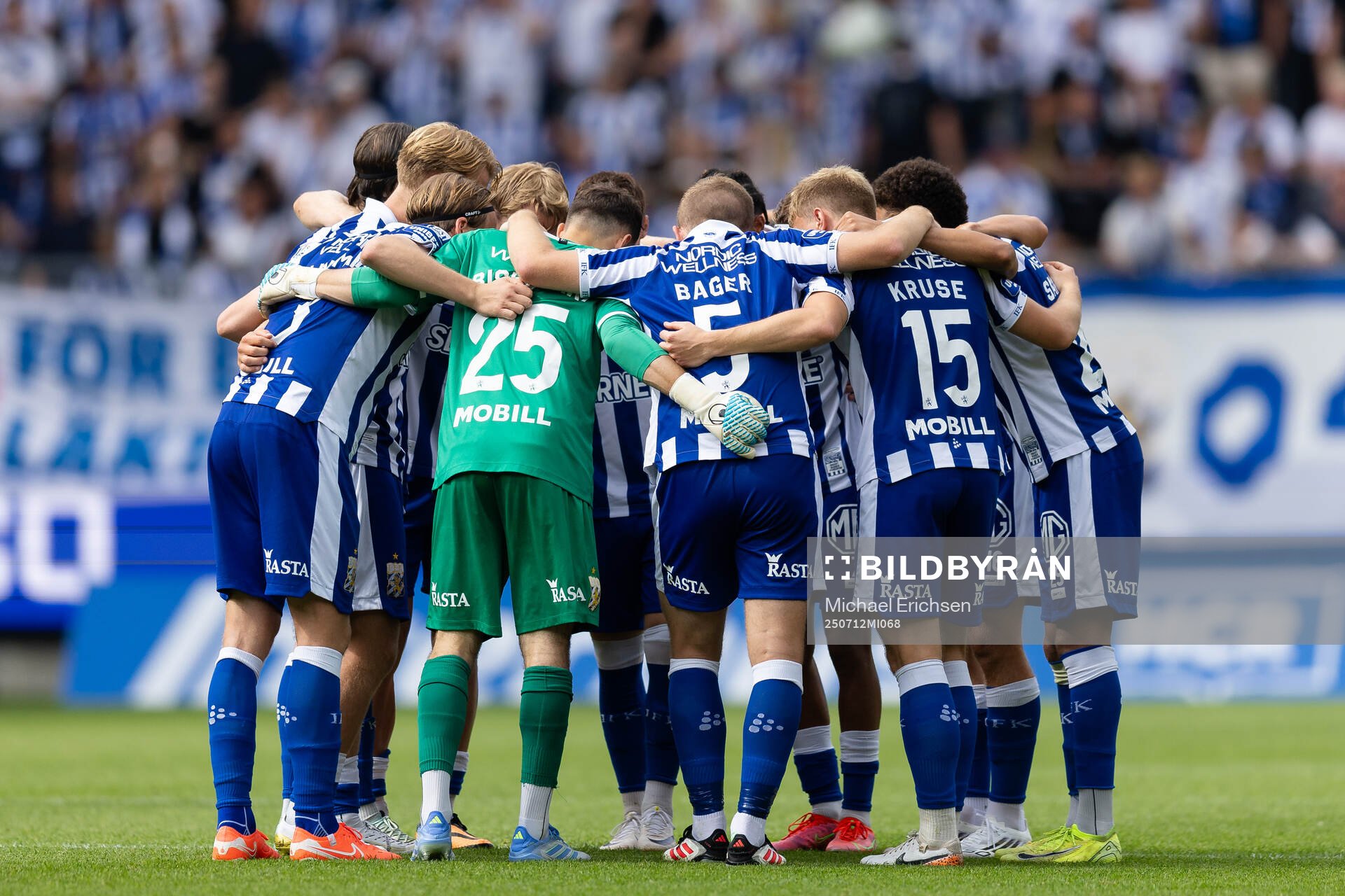 IFK Göteborgs spelare samlade
