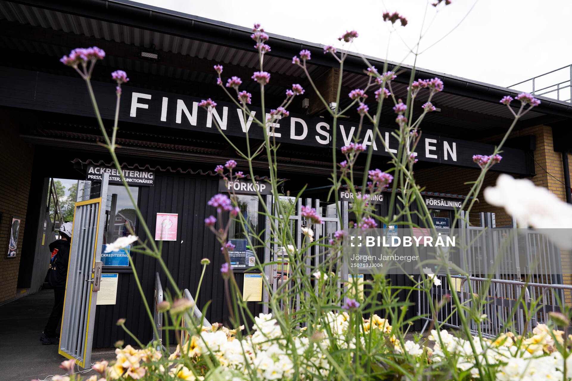 Entrén till Finnvedsvallen