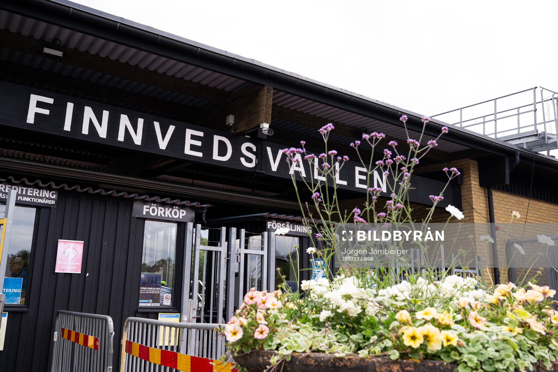 Entrén till Finnvedsvallen