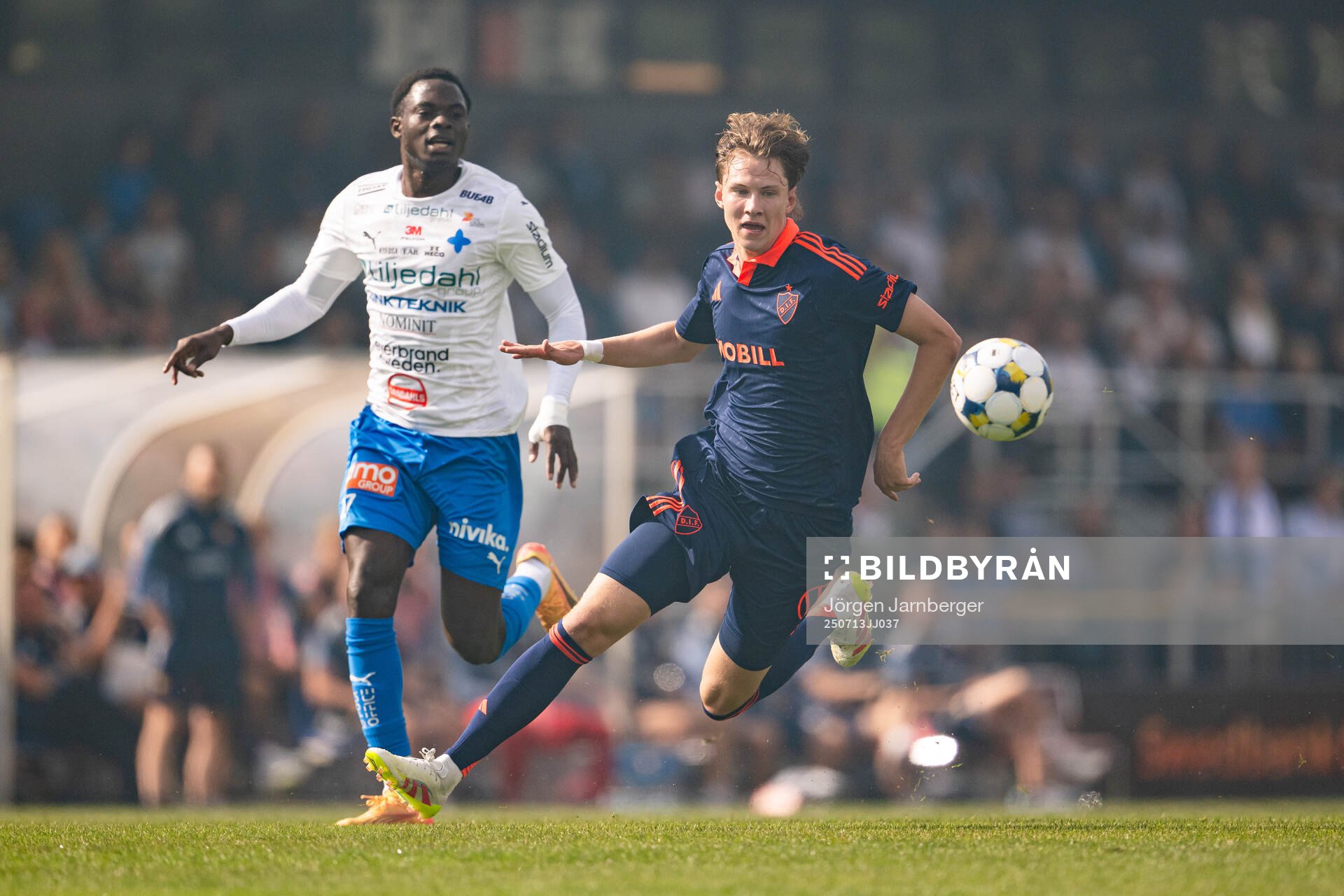 Värnamos Fred Bozicevic och Djurgårdens August Priske