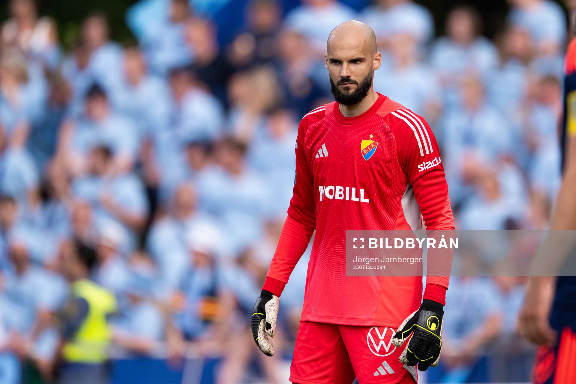 Djurgårdens målvakt Filip Manojlovic