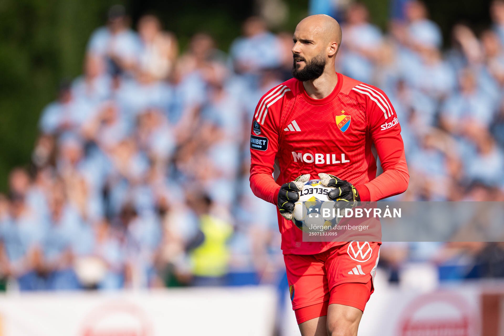 Djurgårdens målvakt Filip Manojlovic