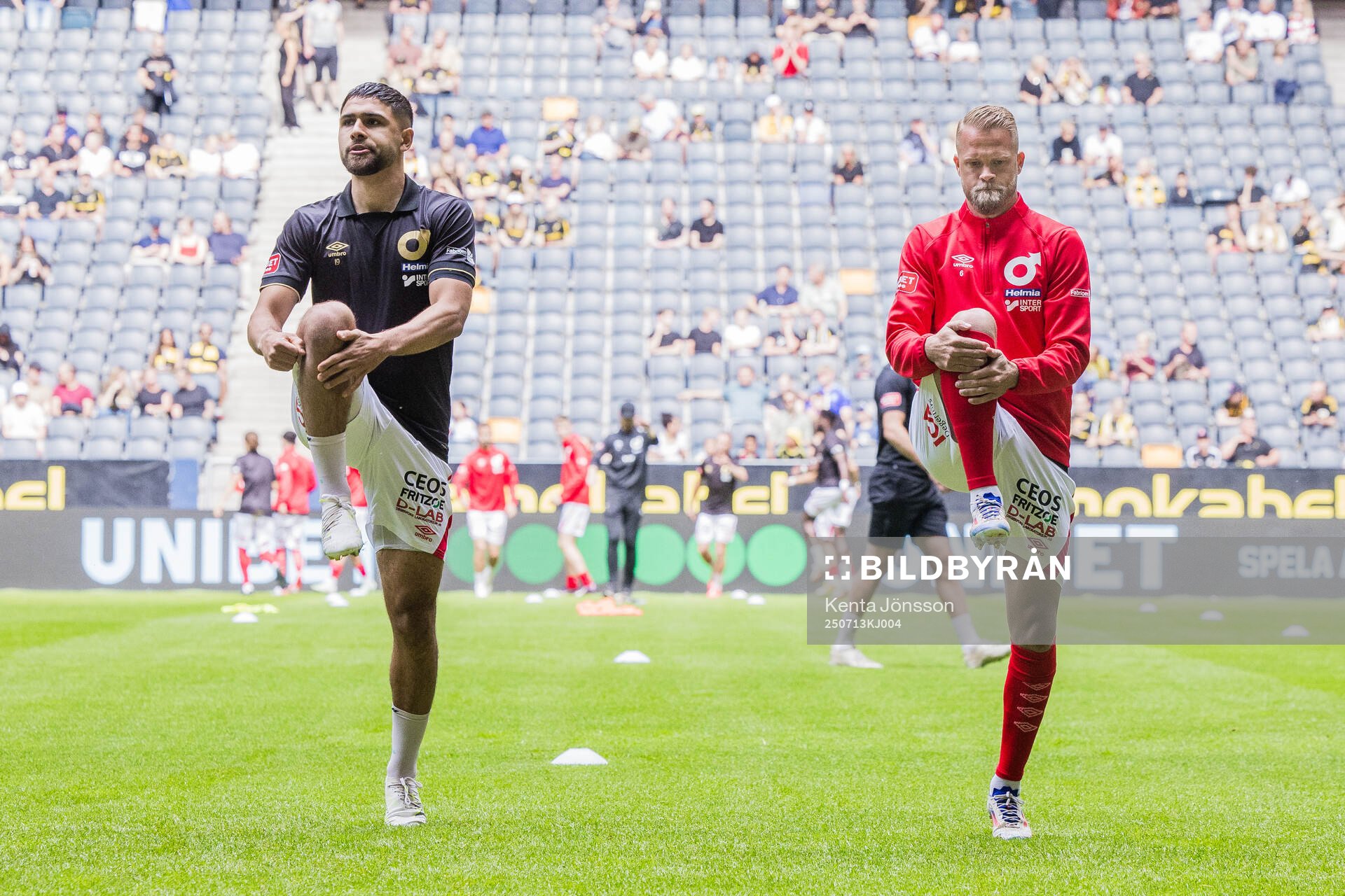 Degerfors Omar Faraj och Daniel Sundgren