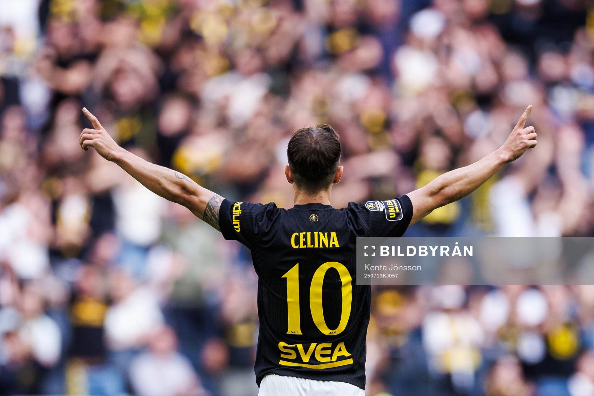 AIKs Bersant Celina jublar