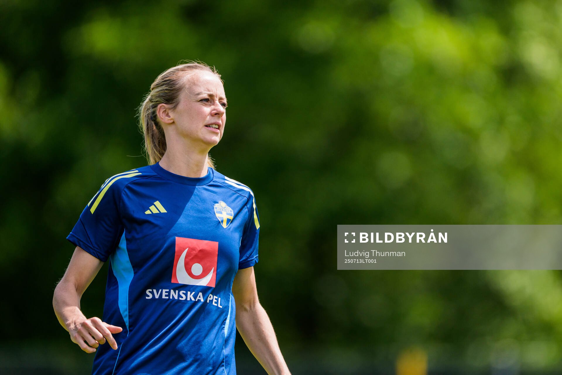 Amanda Ilestedt of the Swedish women's national football