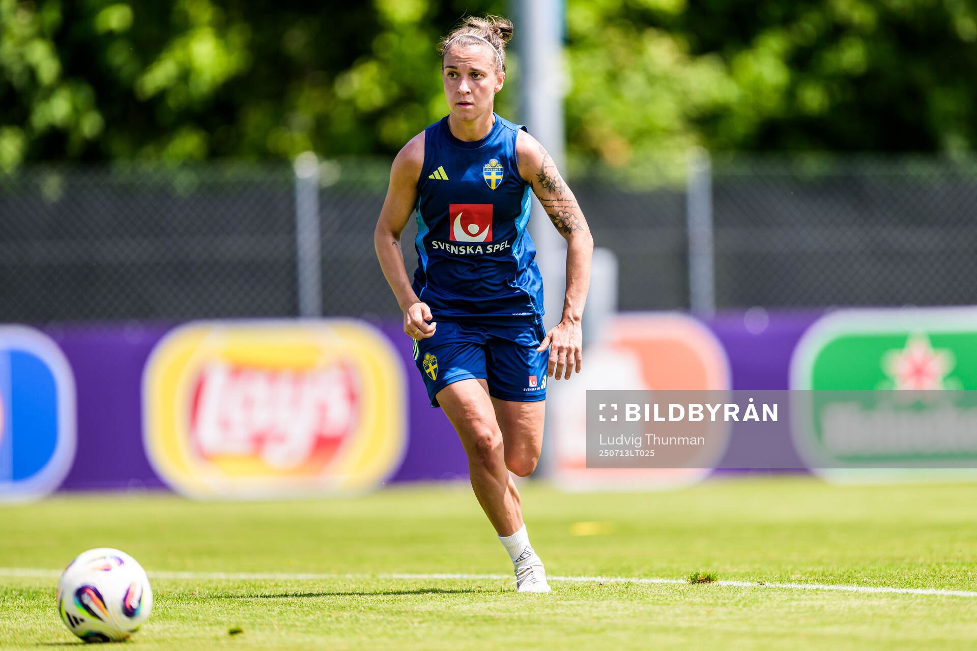 Julia Zigiotti Olme of the Swedish women's national