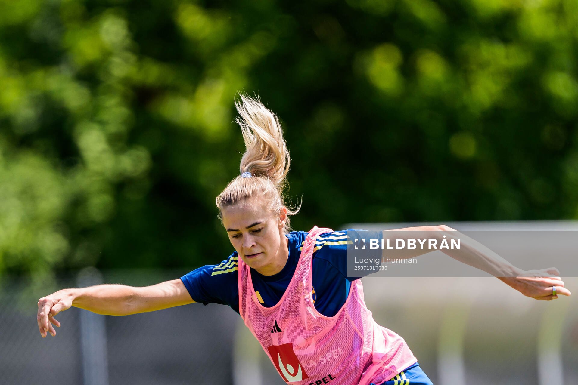 Fridolina Rolfö of the Swedish women's national football