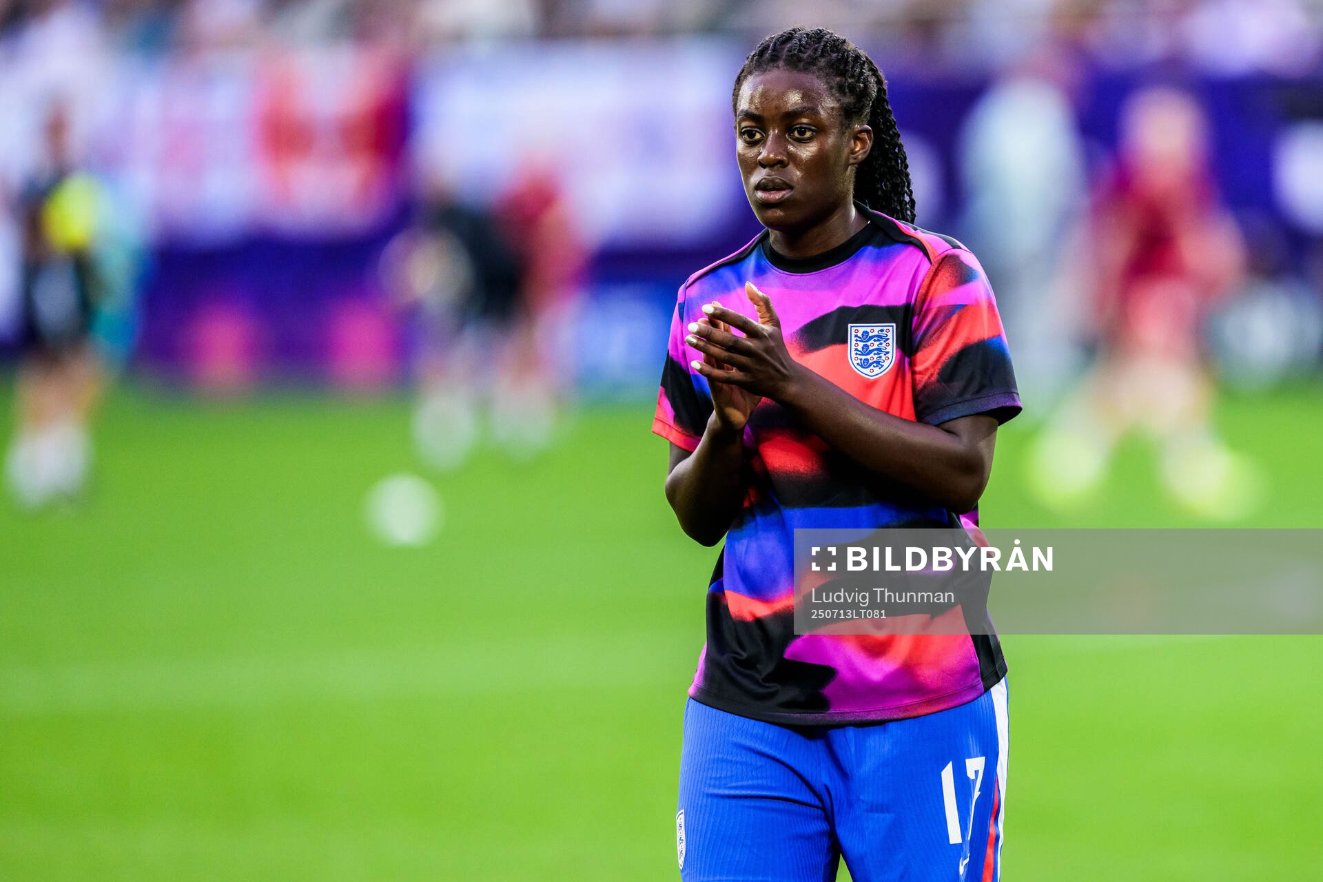 Michelle Agyemang of England
