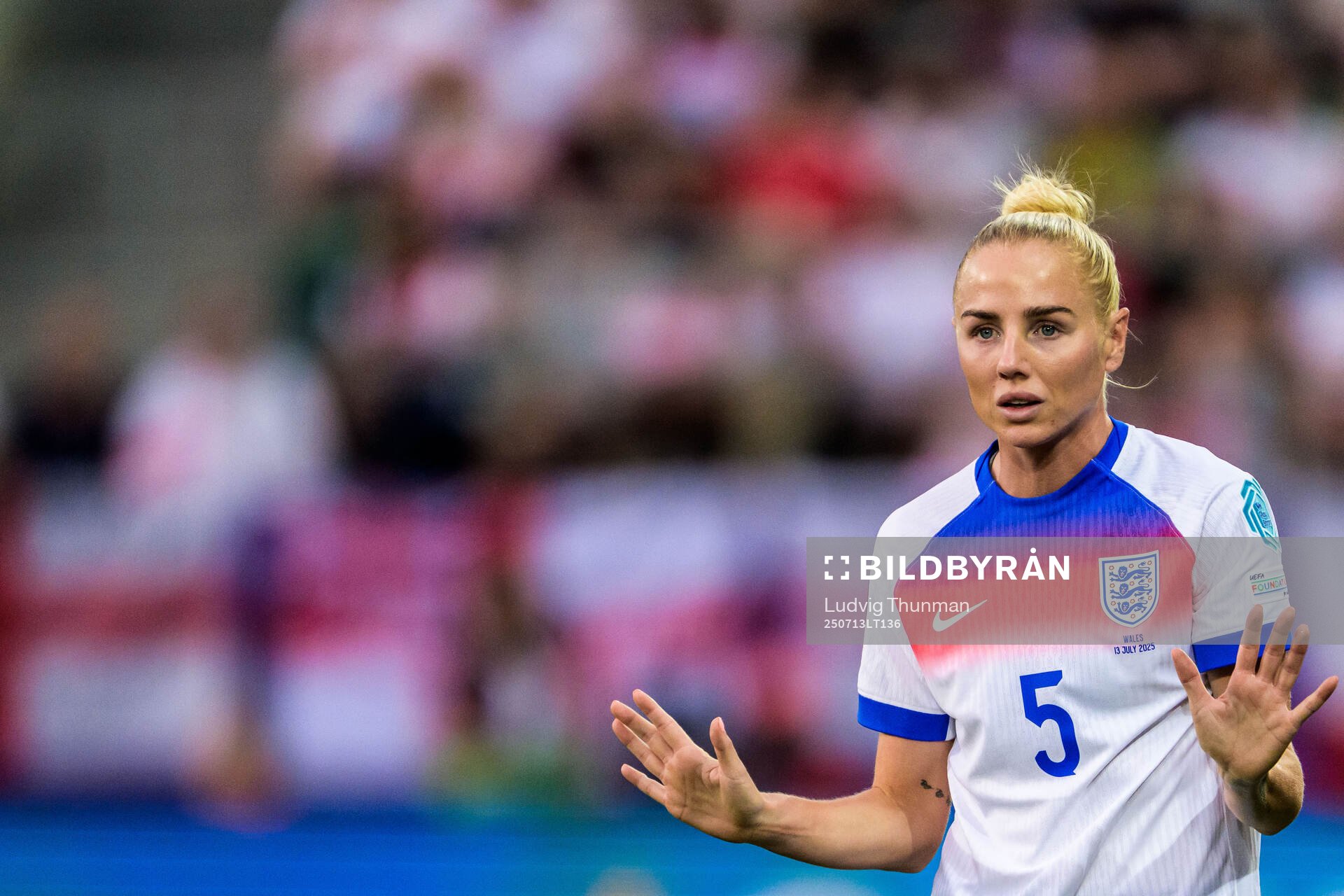 Alex Greenwood of England