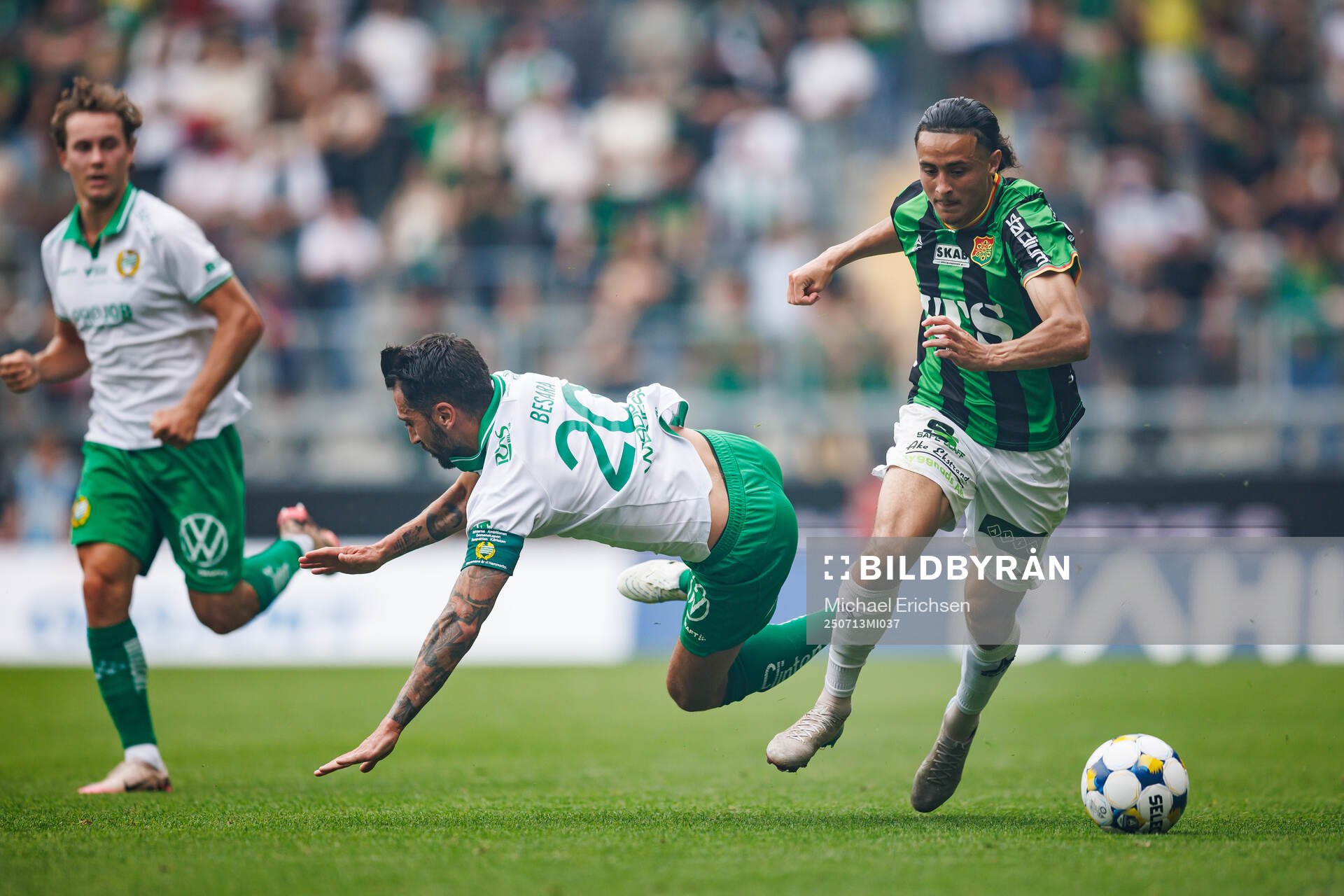 Hammarbys Nahir Besara och GAIS Amin Boudri