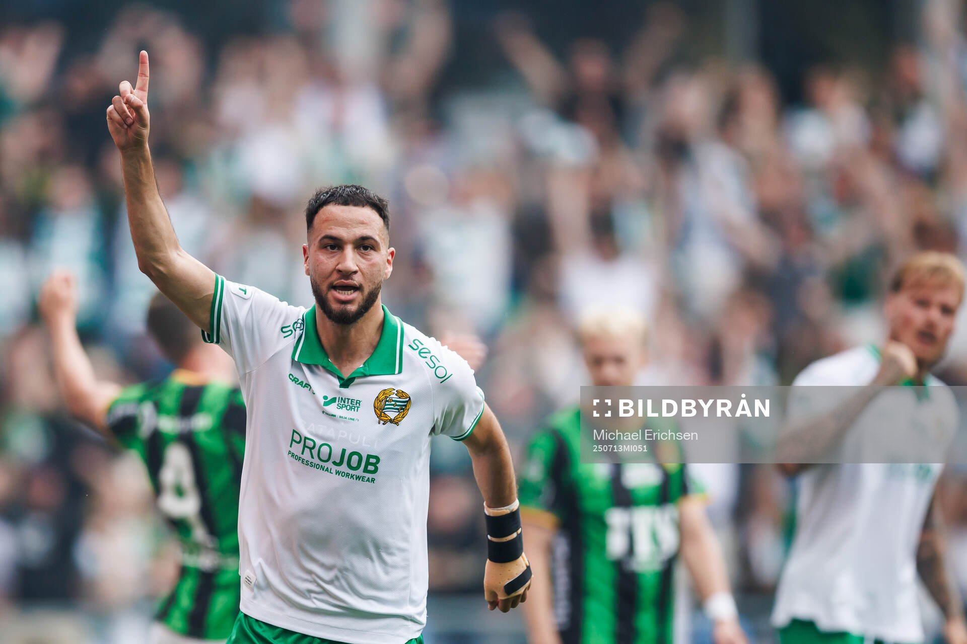 Hammarbys Abdelrahman Boudah Saidi jublar