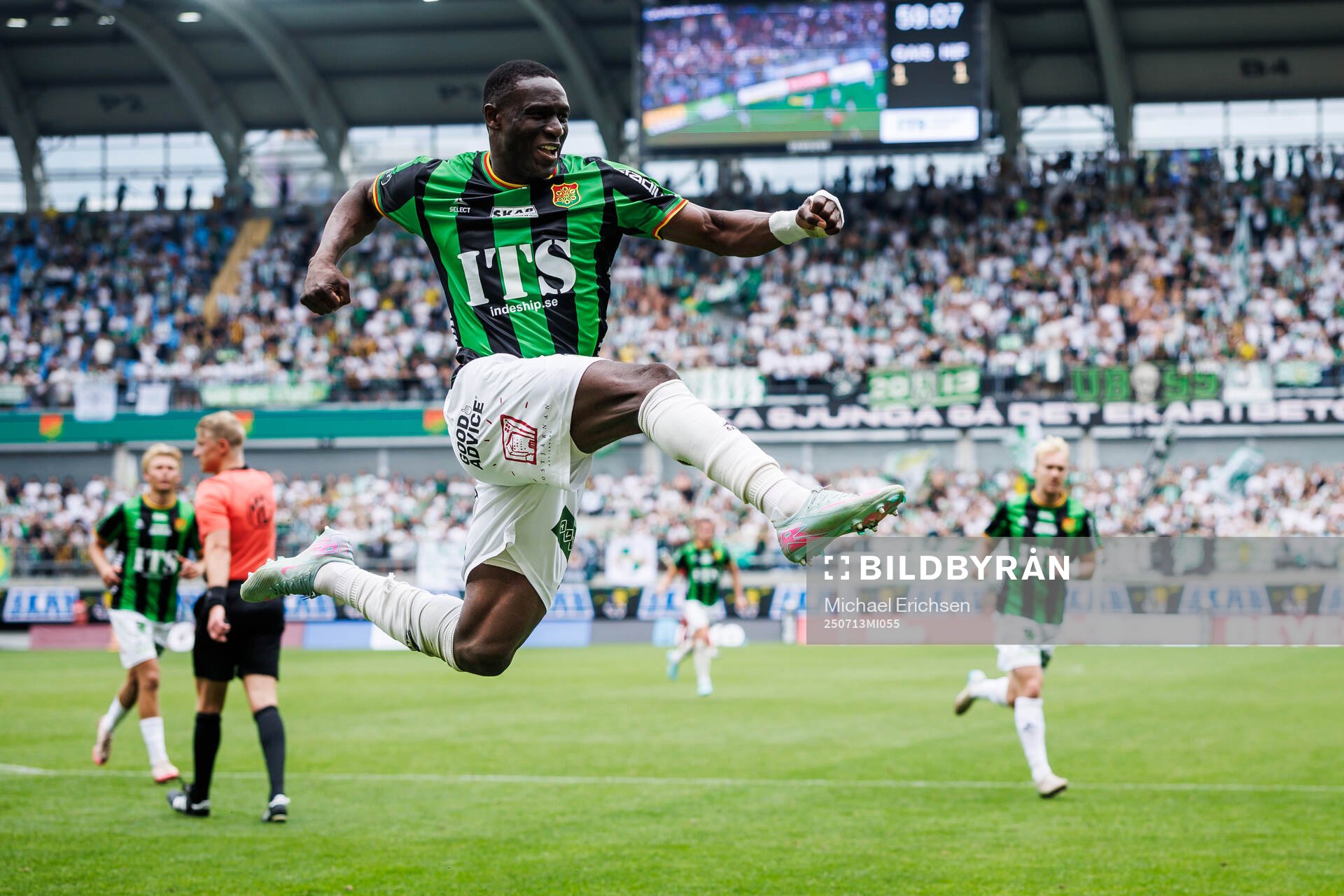 GAIS Ibrahim Diabate jublar