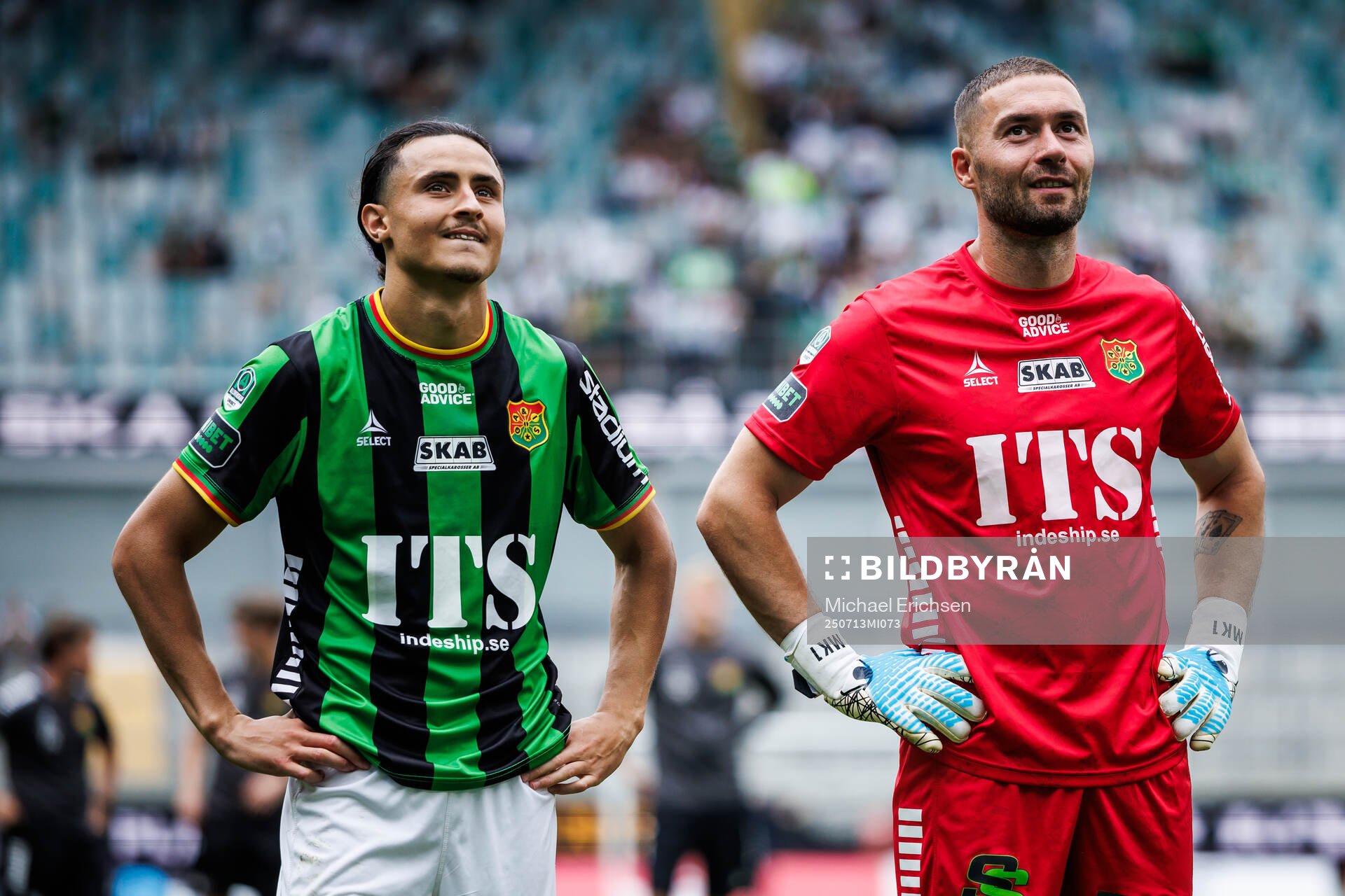 GAIS Amin Boudri och Mergim Krasniqi