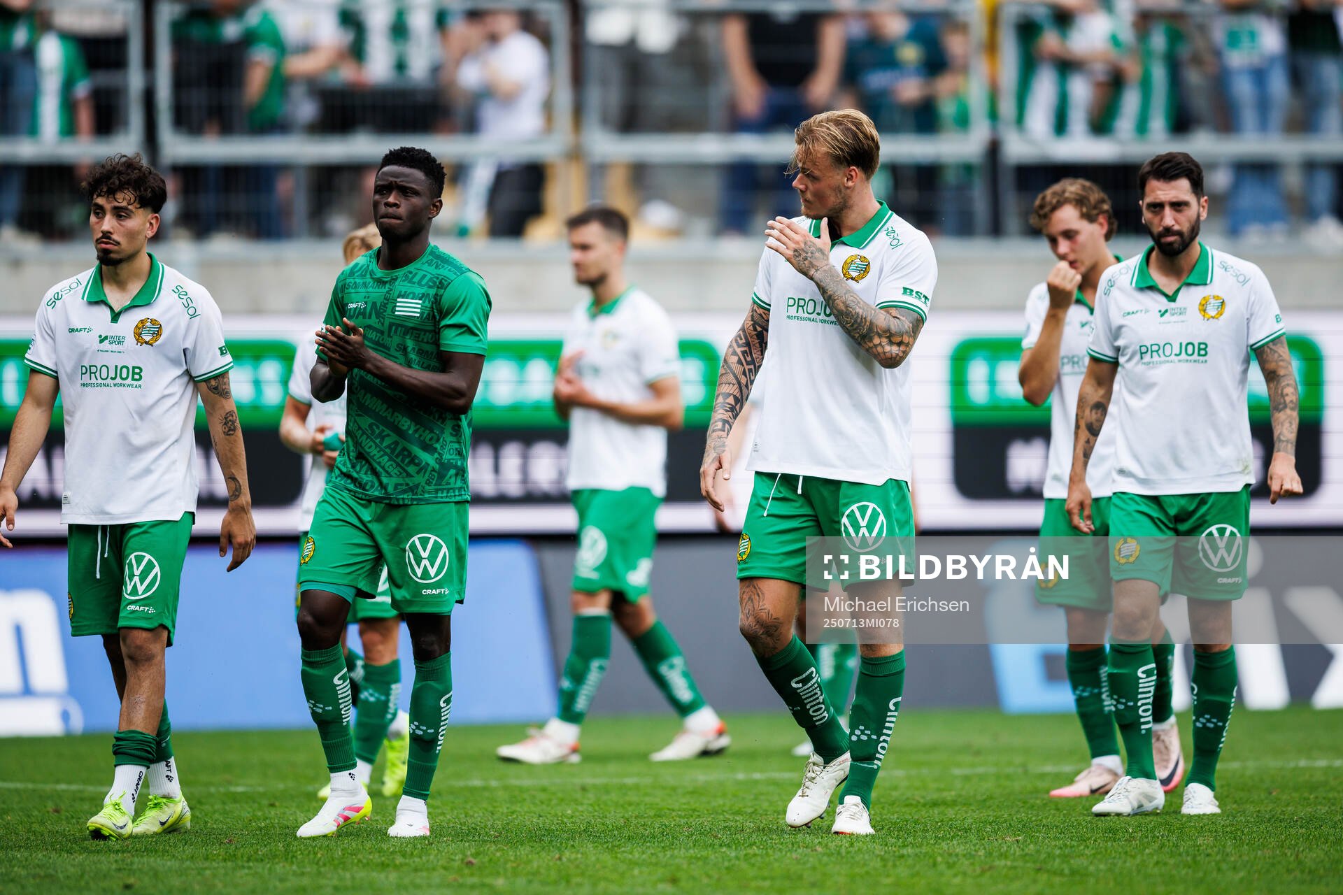 Hammarbys Victor Eriksson deppar