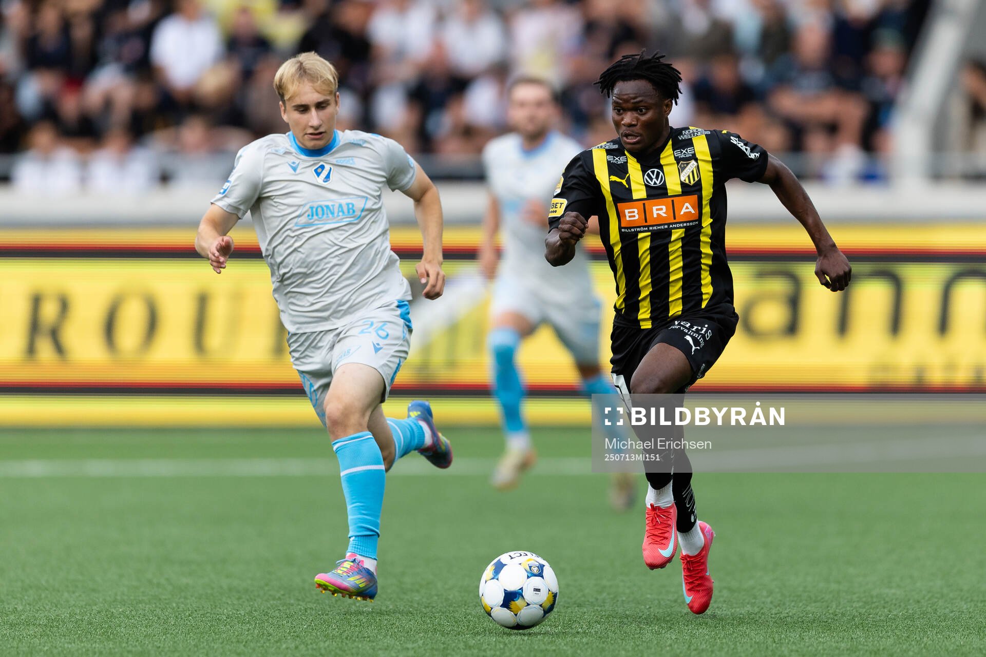 Halmstads Måns Andersson och Häckens Severin Nioule