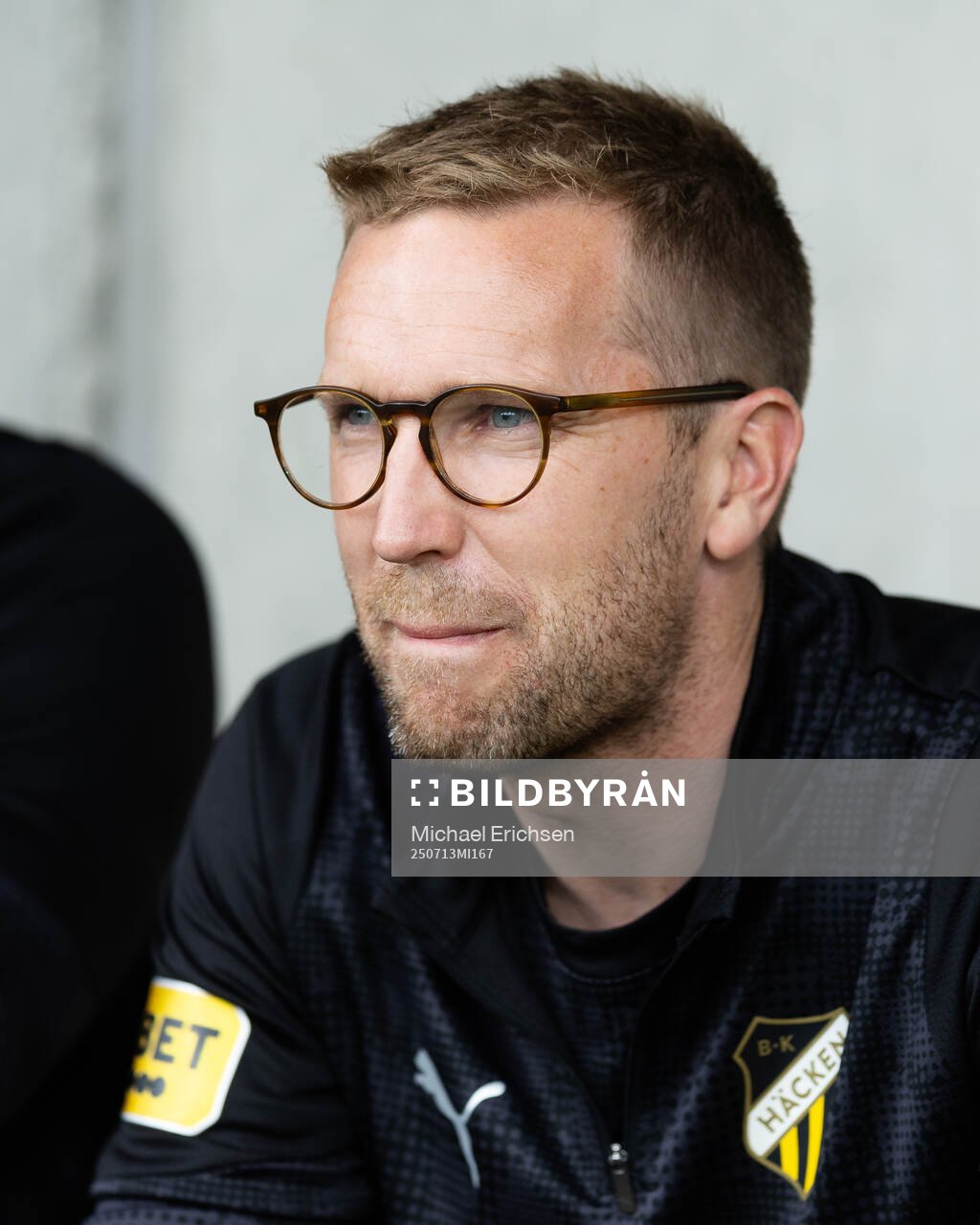 Häckens assisterande tränare Rasmus Lindgren