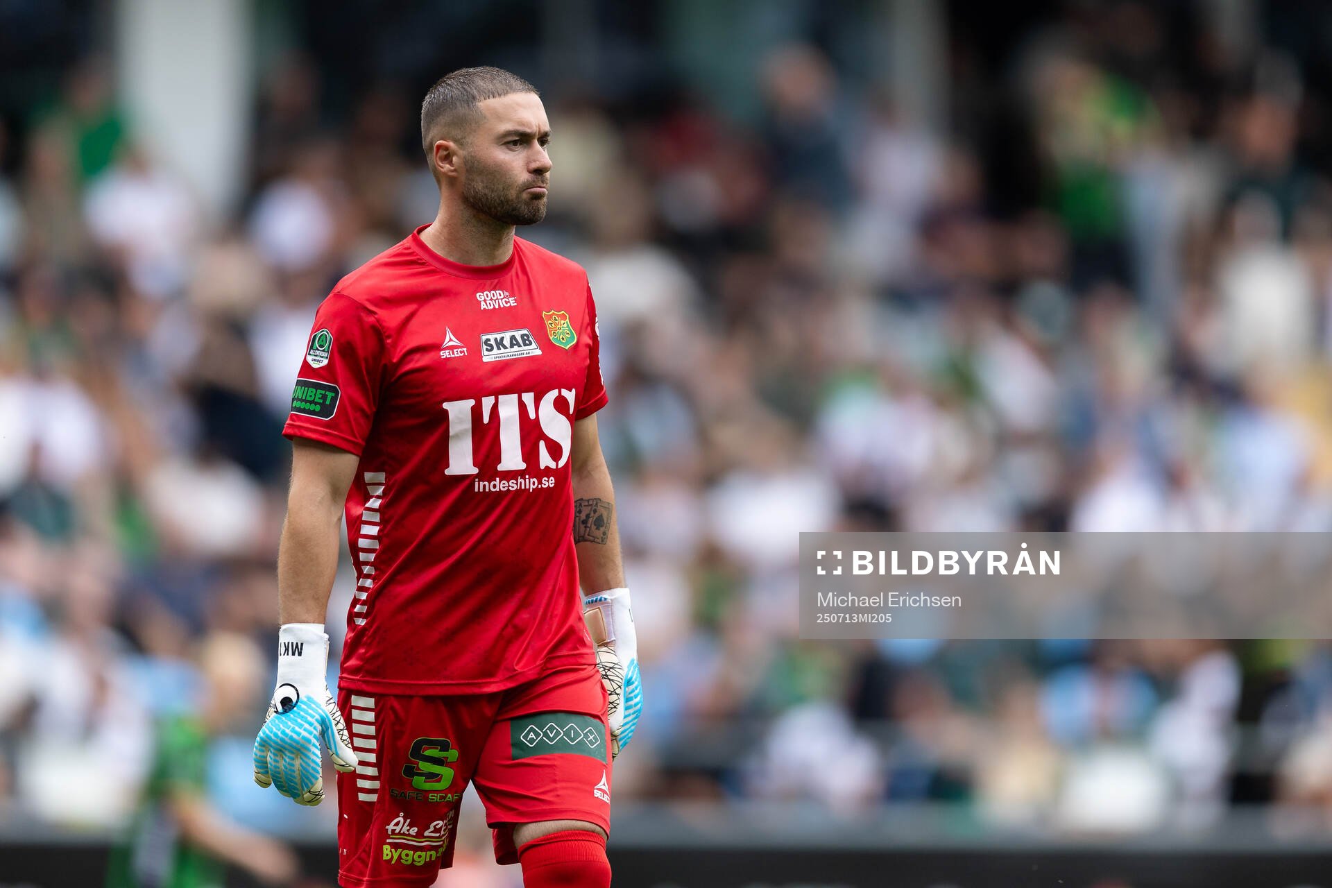 GAIS målvakt Mergim Krasniqi