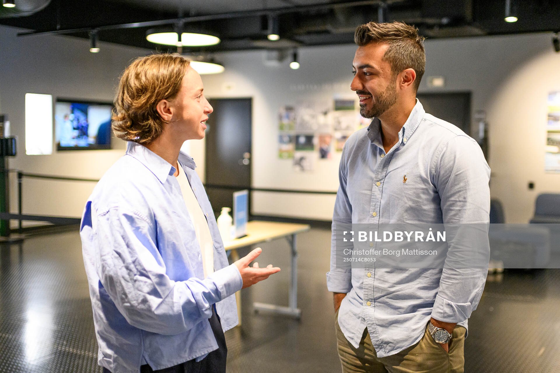 Malmö FFs Miljana Ivanovic och assisterande sportchef