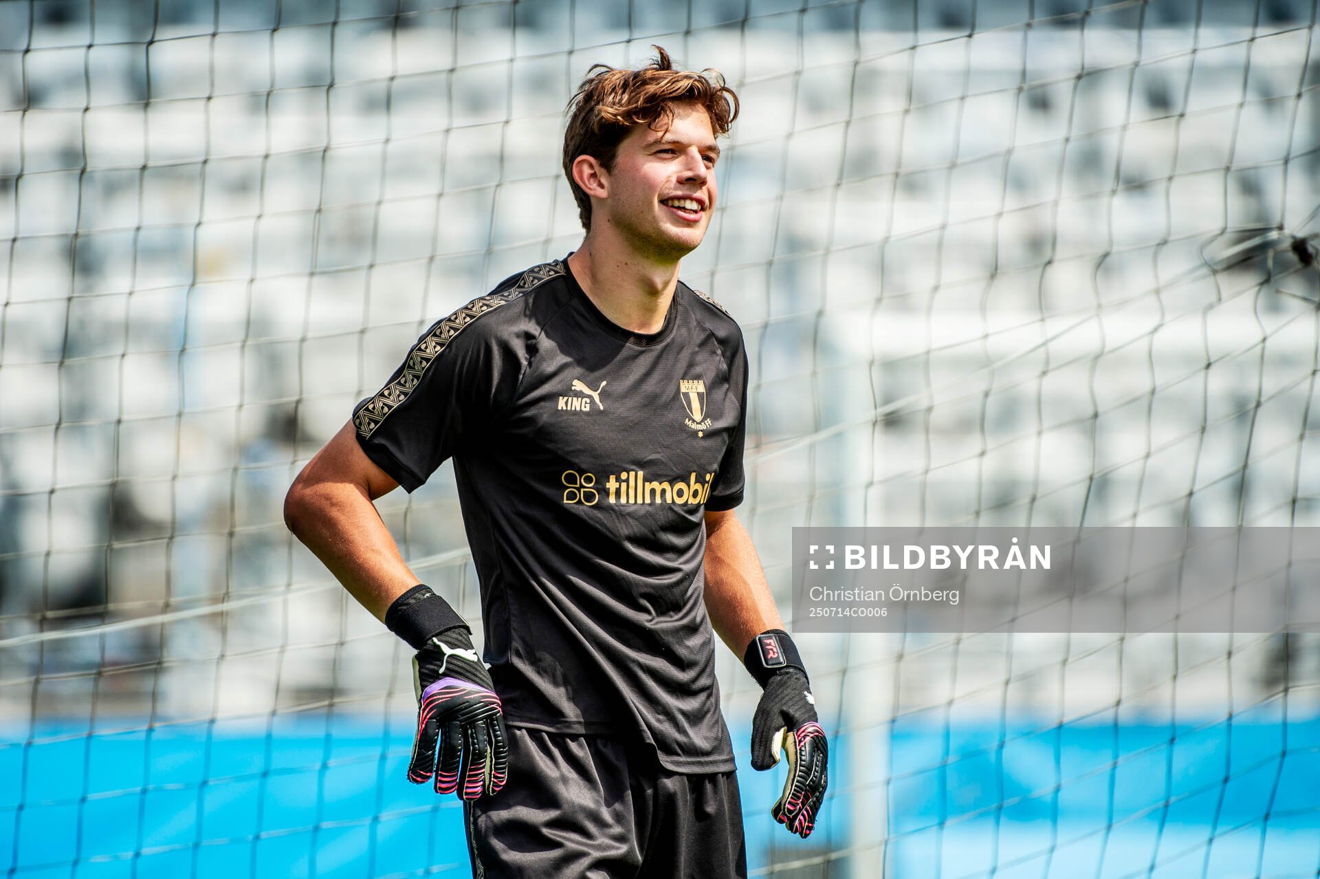 Goalkeeper Melker Ellborg