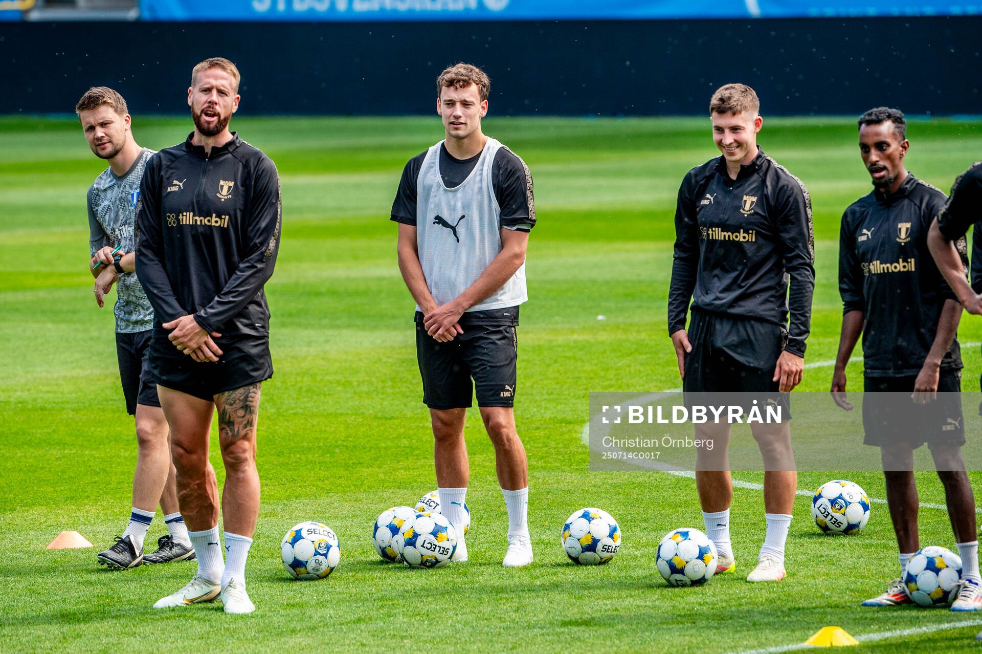Pontus Jansson, Colin Rösler and Lasse Berg Johnsen