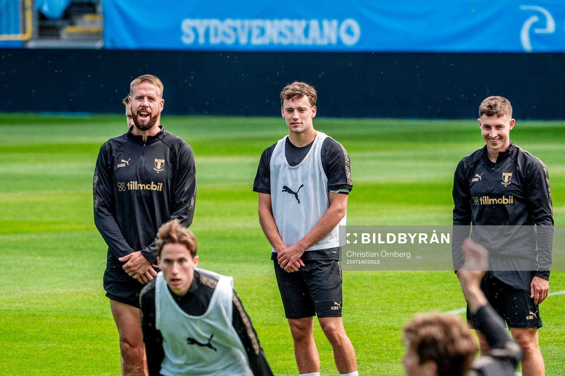 Pontus Jansson, Colin Rösler and Lasse Berg Johnsen