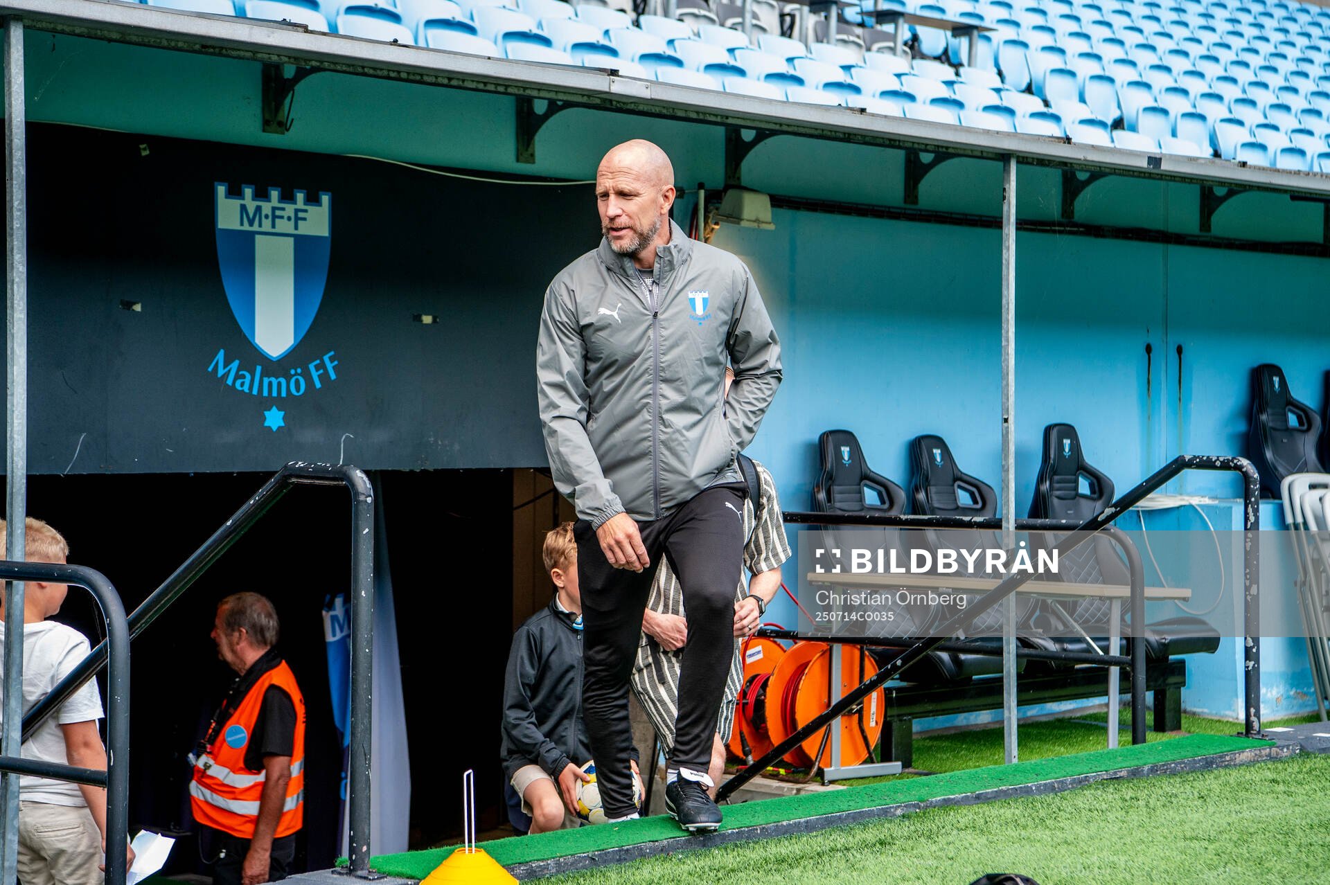 Head coach Henrik Rydström