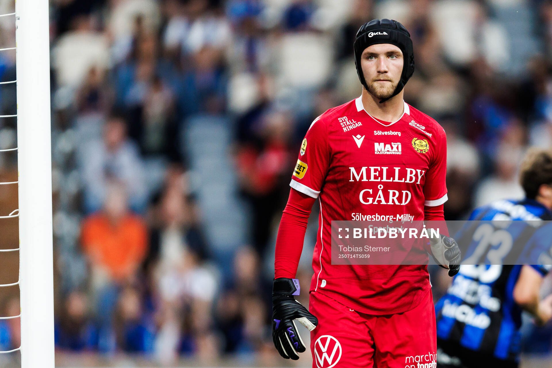 Mjällbys målvakt Noel Törnqvist