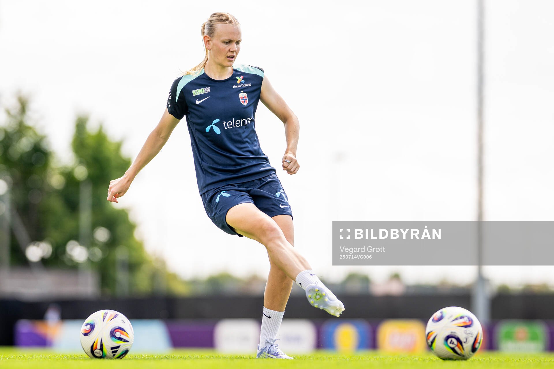 Karina Sævik of the Norwegian women's national football