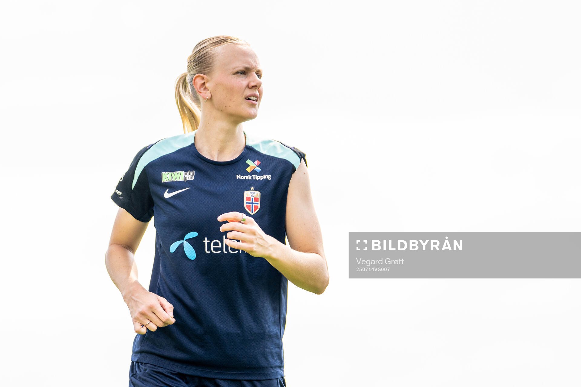 Karina Sævik of the Norwegian women's national football