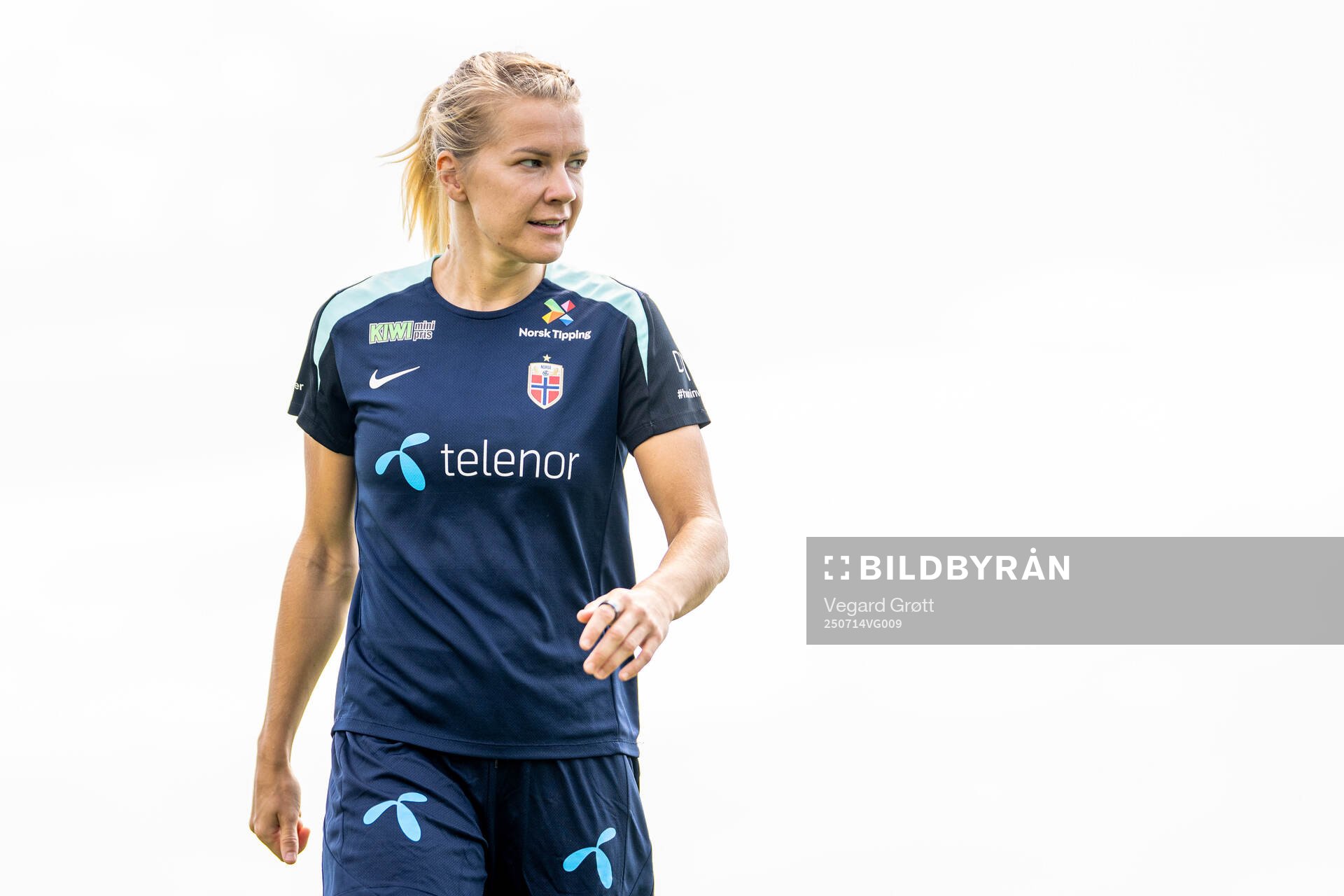 Ada Hegerberg of the Norwegian women's national football